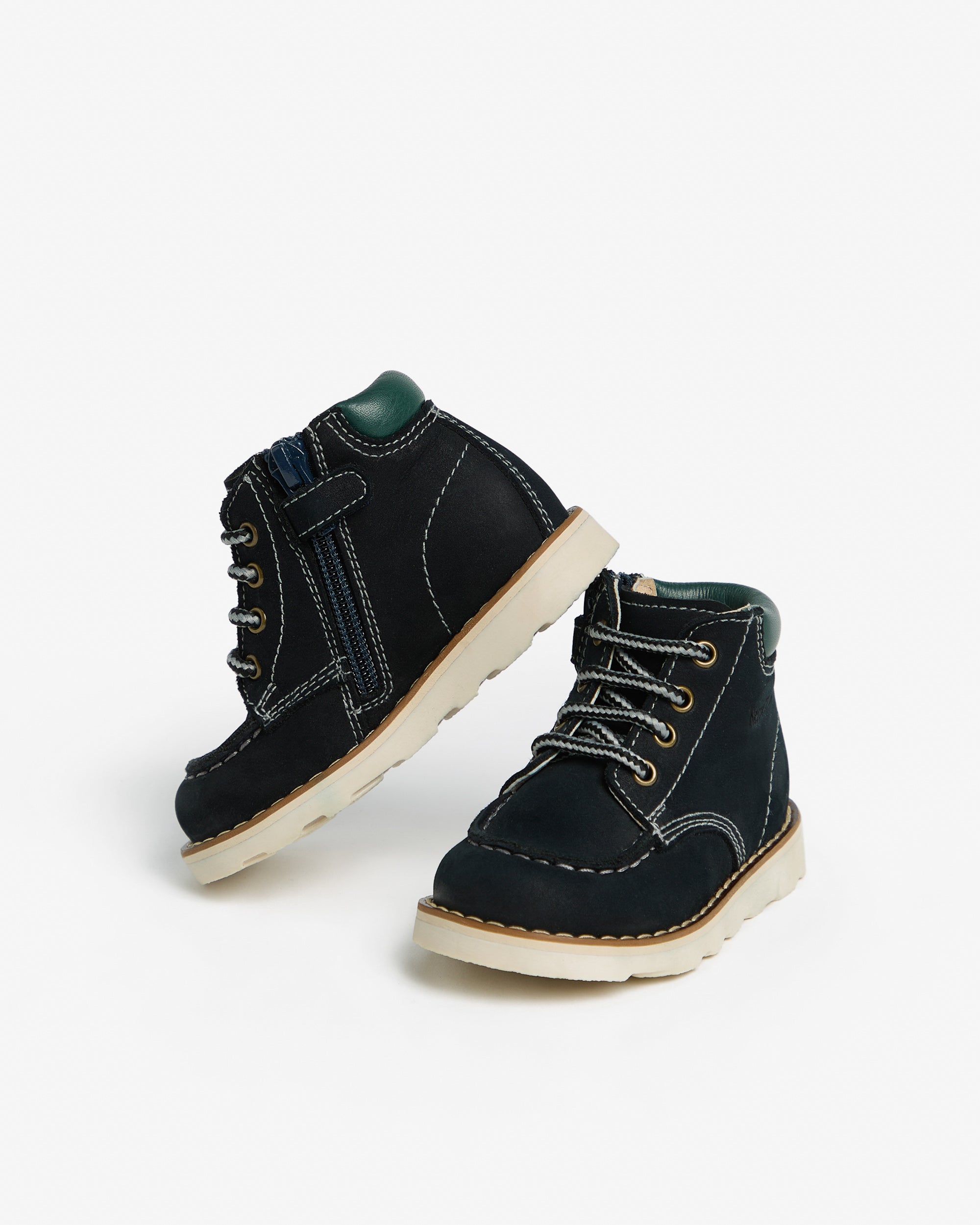 NeroGiardini Bottines Garçon Junior Cuir Zip 19-24