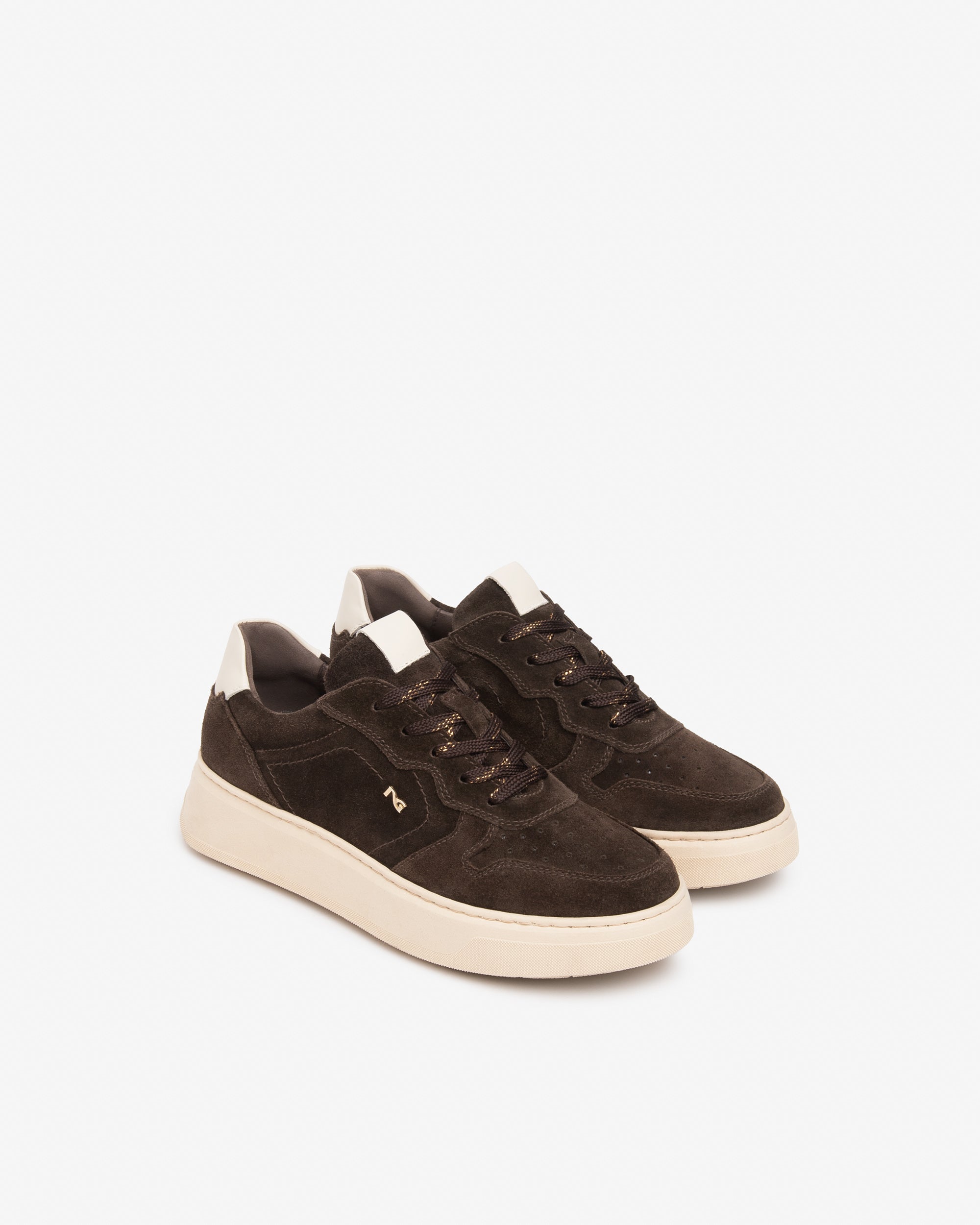 Nerogiardini Sneakers Femme Daim Plateforme 40 mm