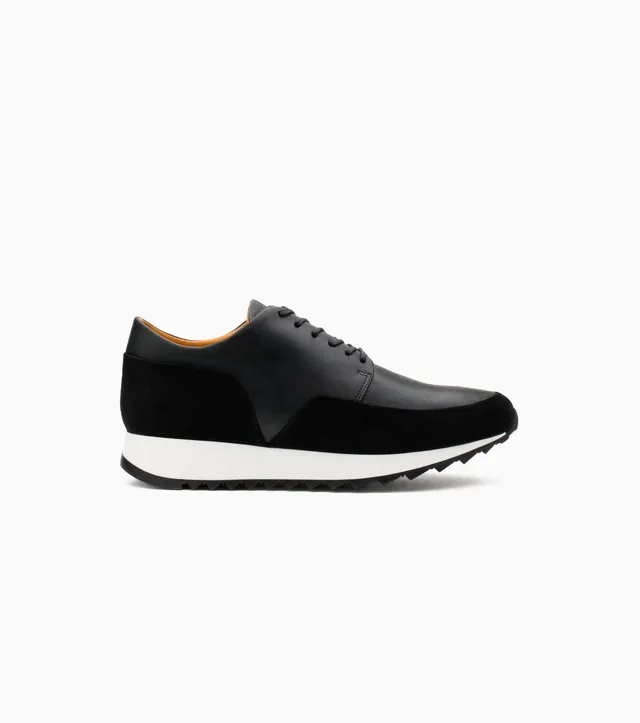 JAK Olympic Sneakers Femme Cuir Black 40 Confort Ville