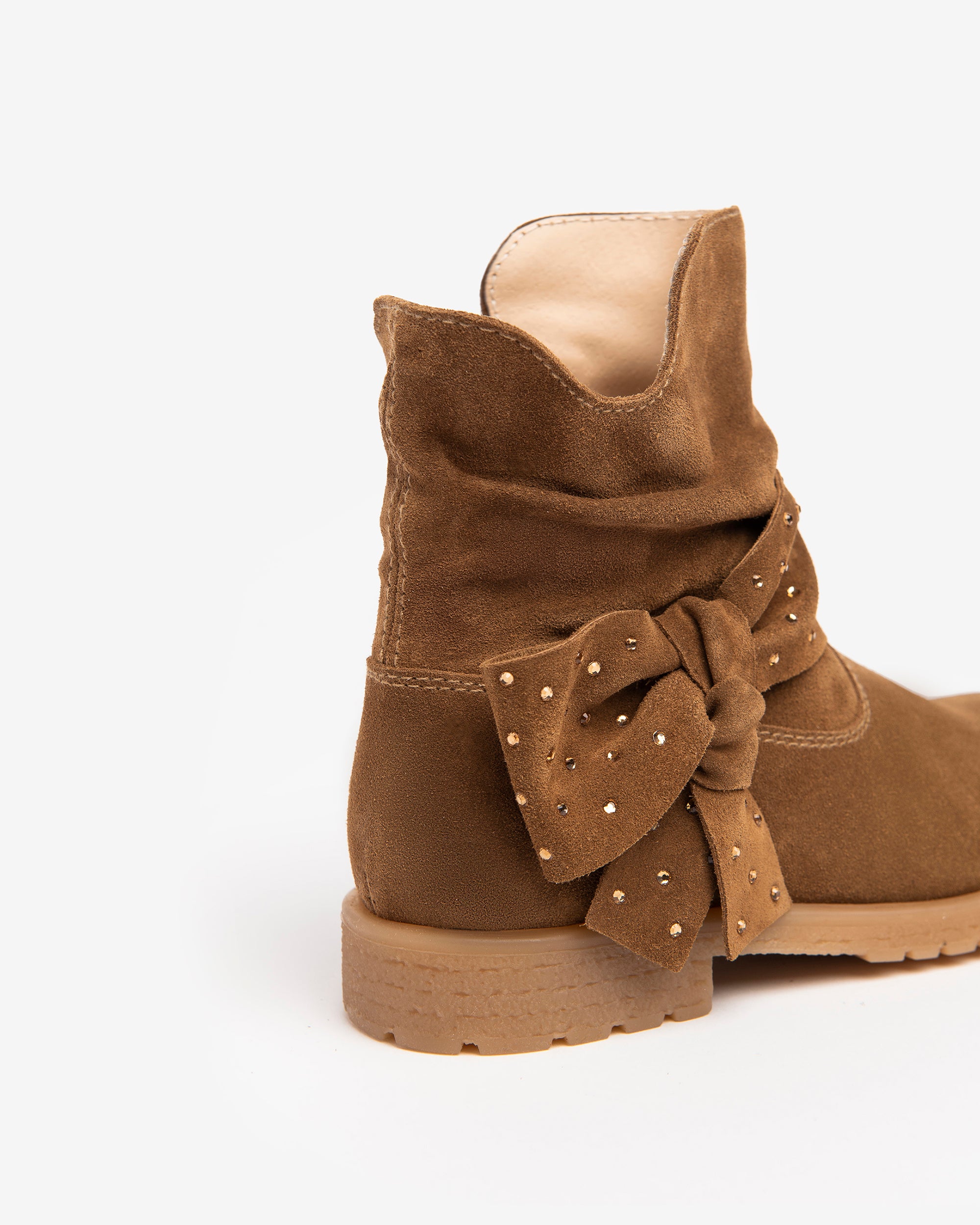 Nerogiardini Bottines cuir velours fille DryGo 25-30