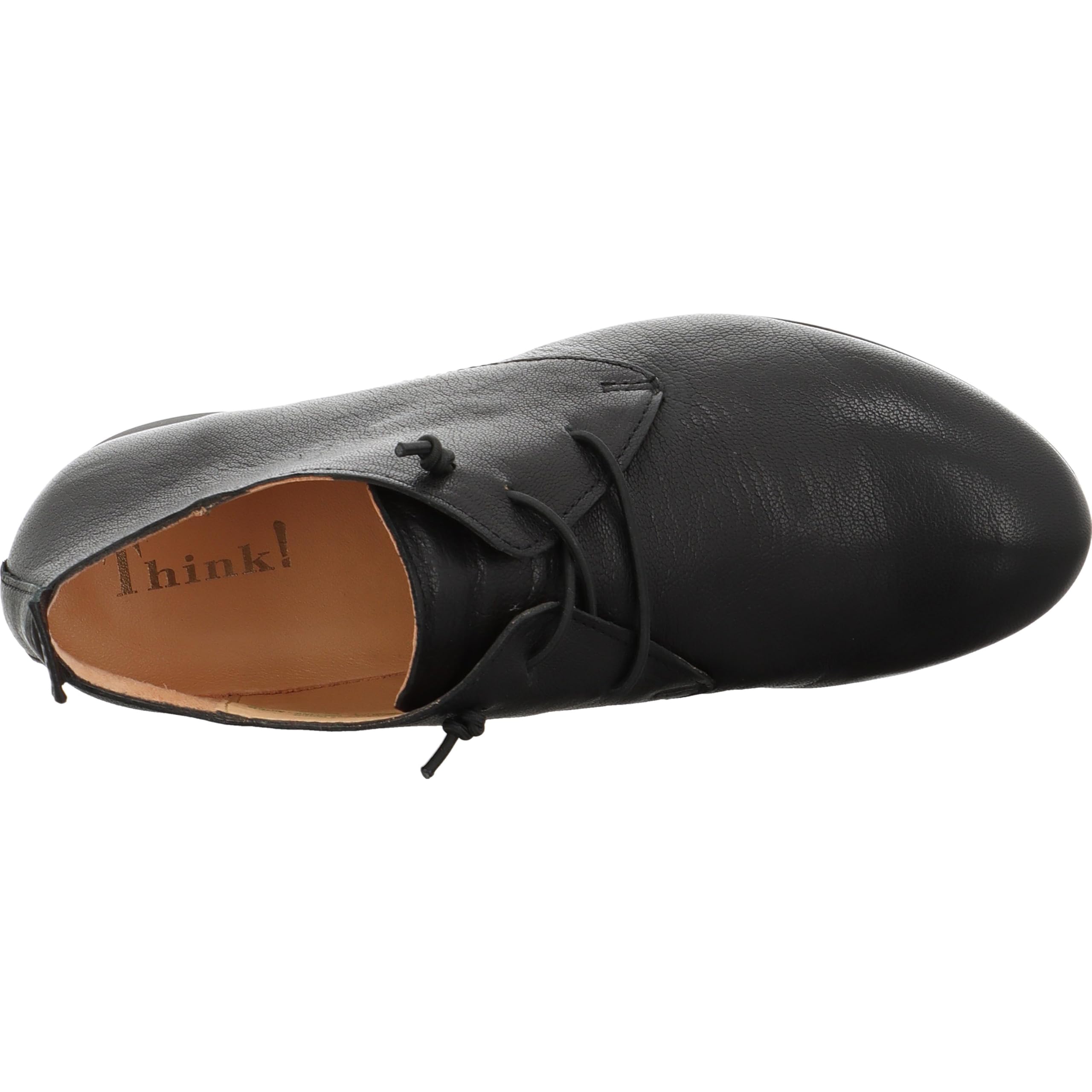 Think Guad2 basket femme noir étroit sneakers cuir