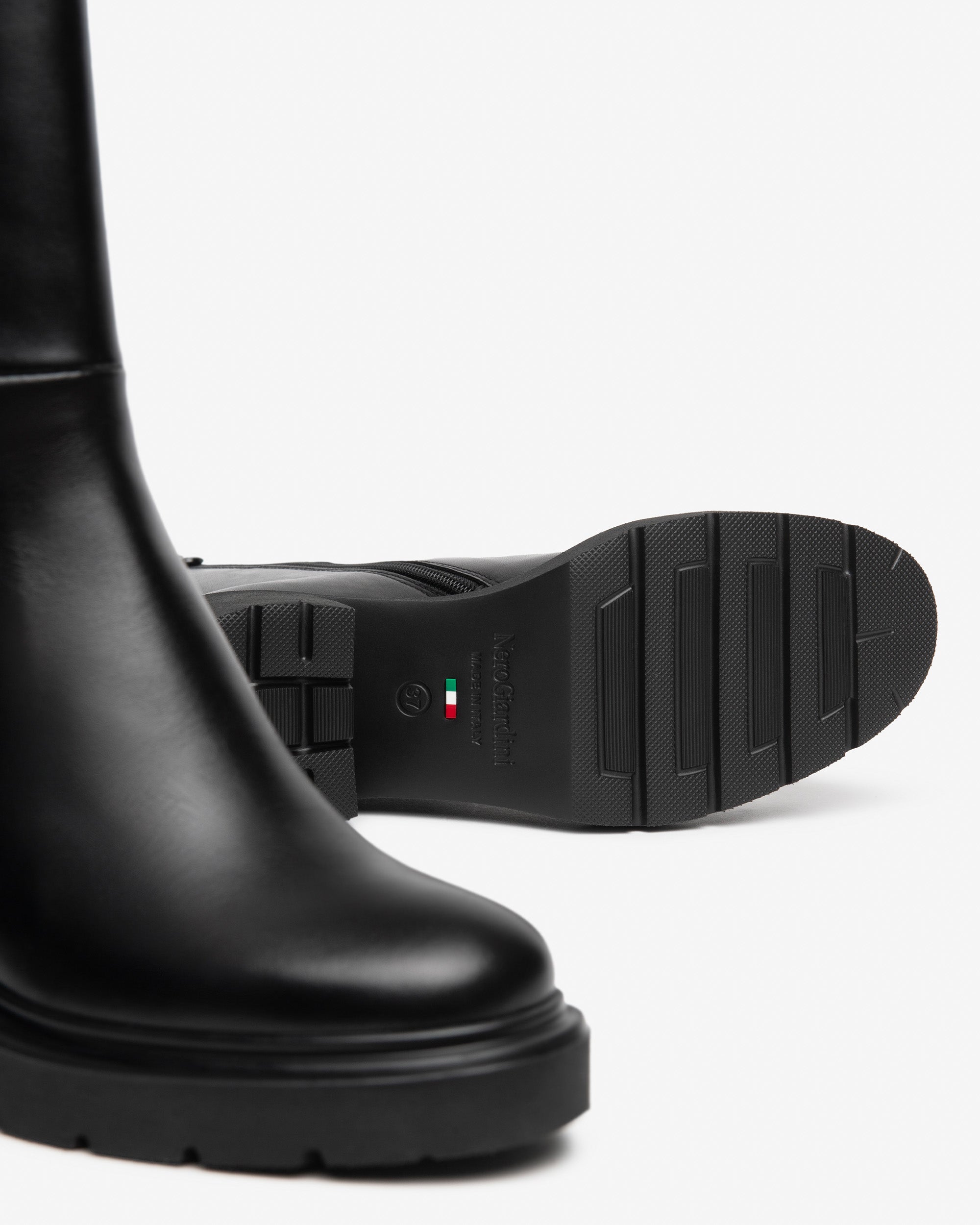 NeroGiardini Bottines Cuir Talon 85 Femme 37