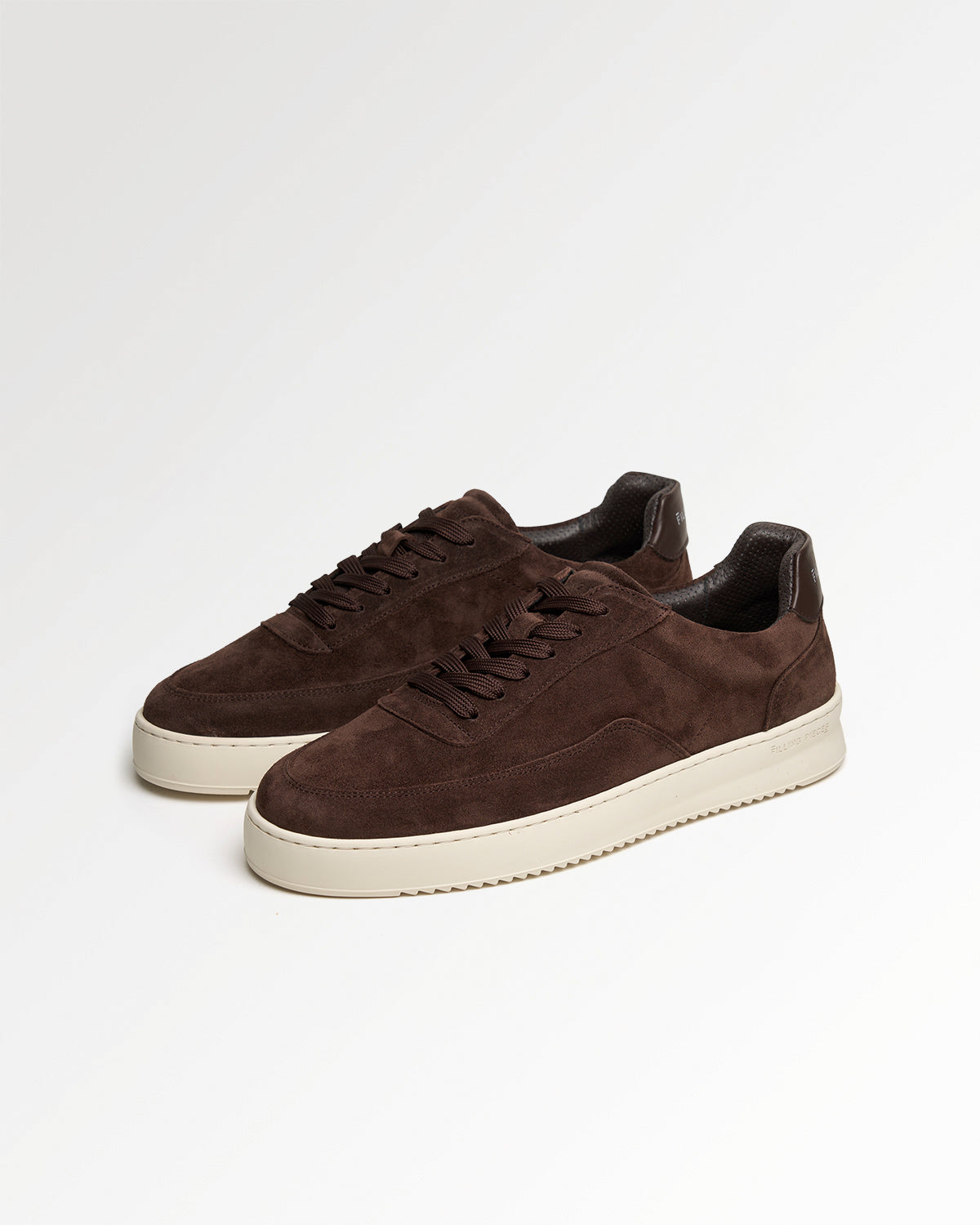 Filling Pieces Mondo Suede Chocolate sneakers marron daim