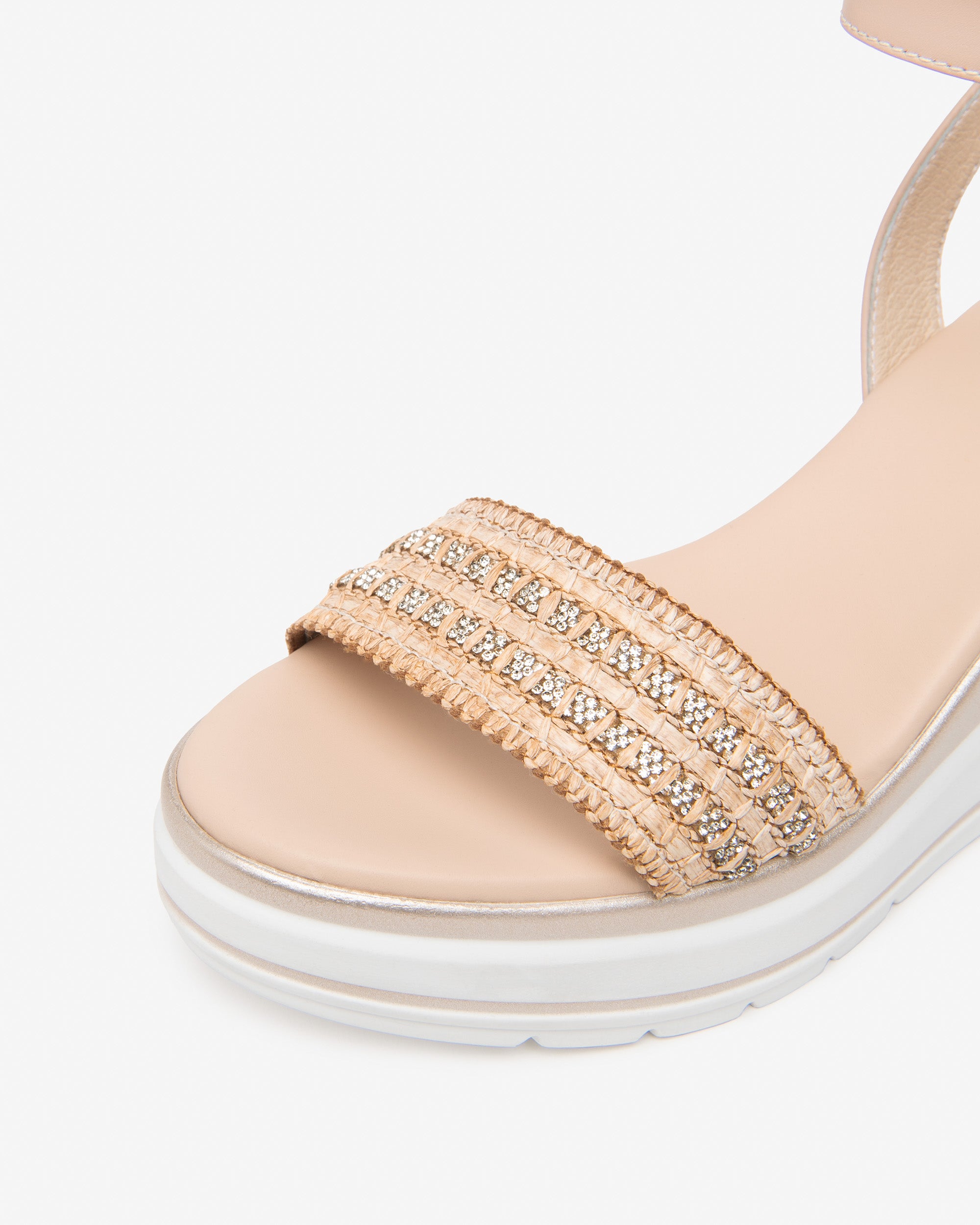 NeroGiardini Sandales sandales femme cuir et tissu