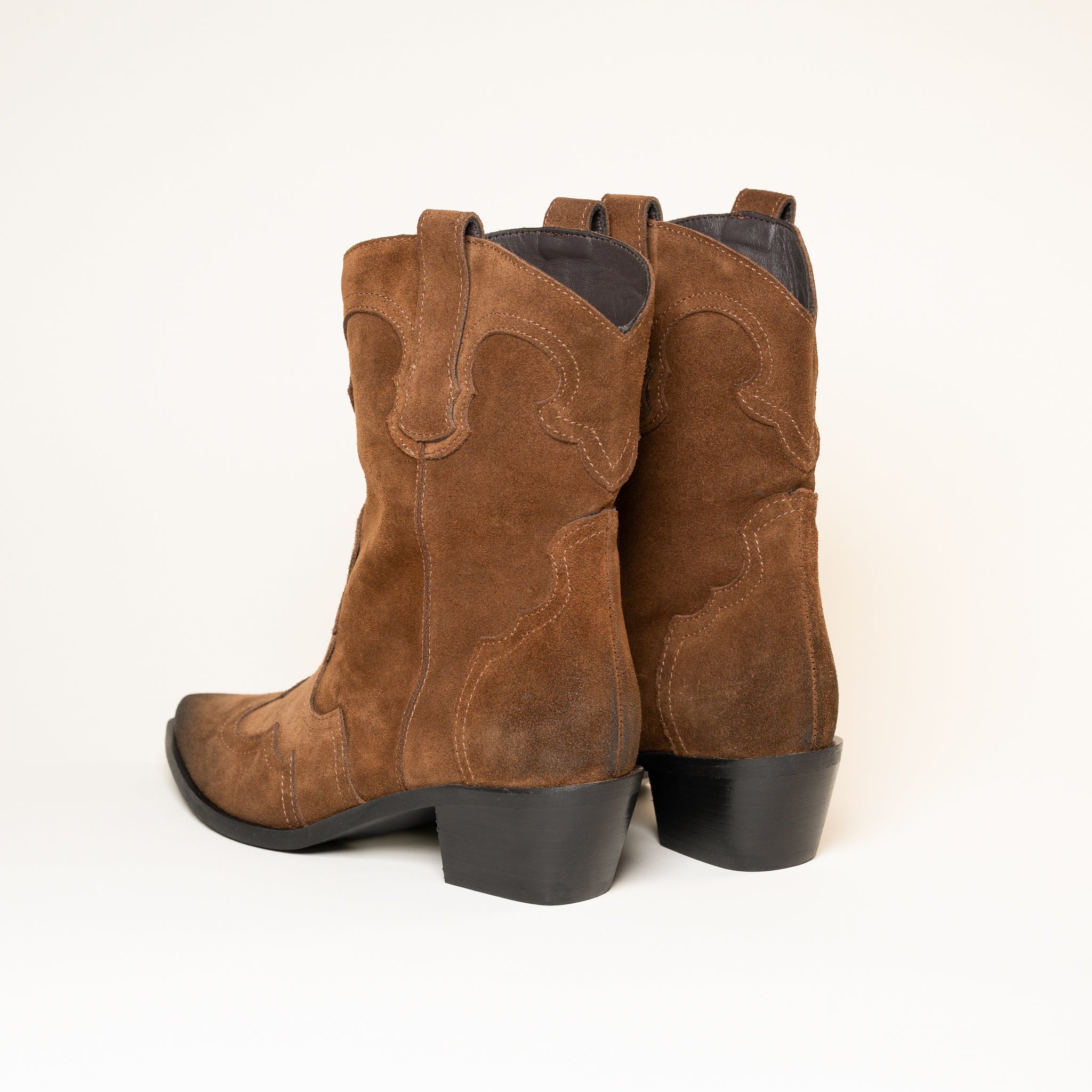 SMR Bottines E1467E1 Crosta Tabacco cuir tabac
