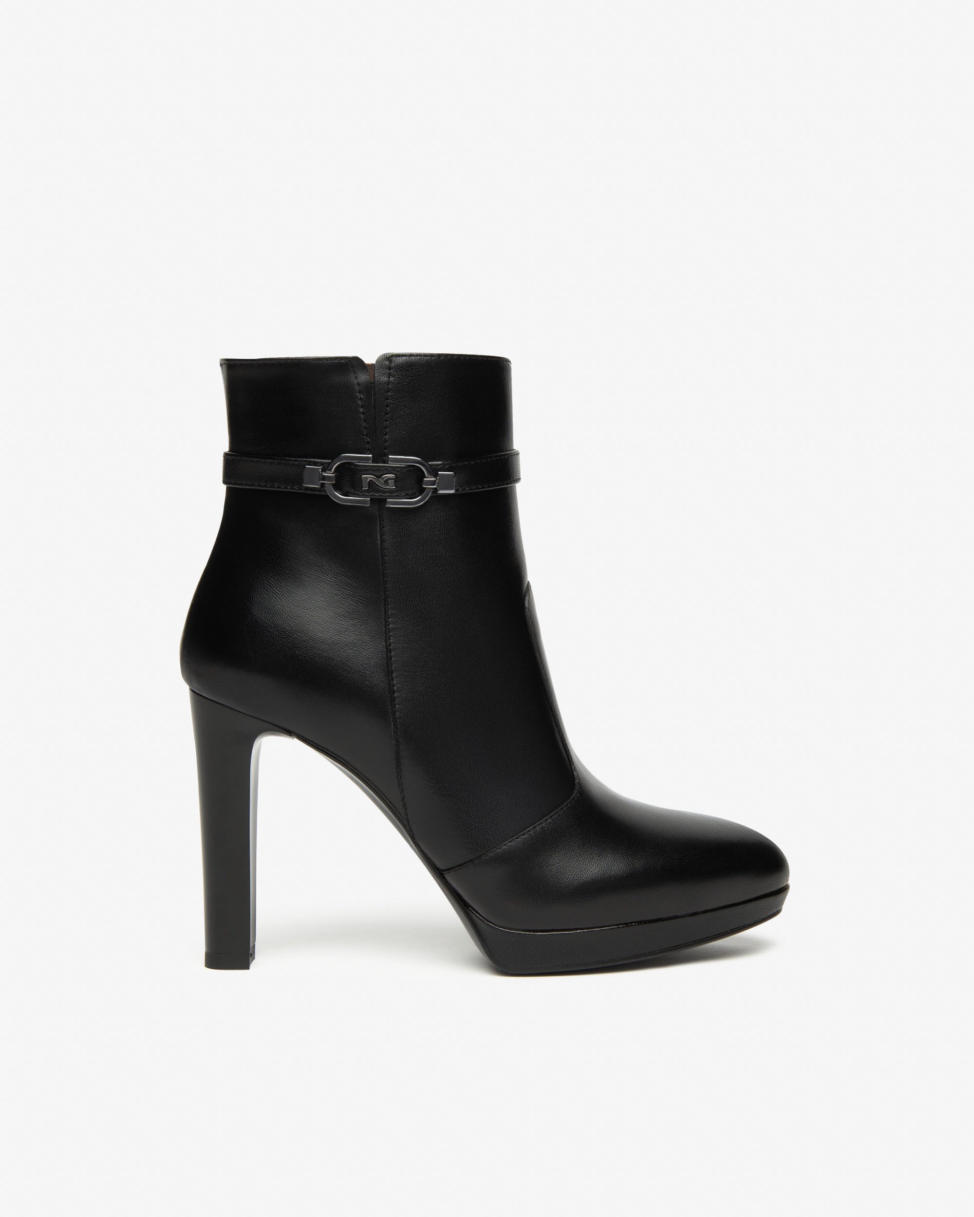 NeroGiardini Bottines Femme Cuir Premium Mariage