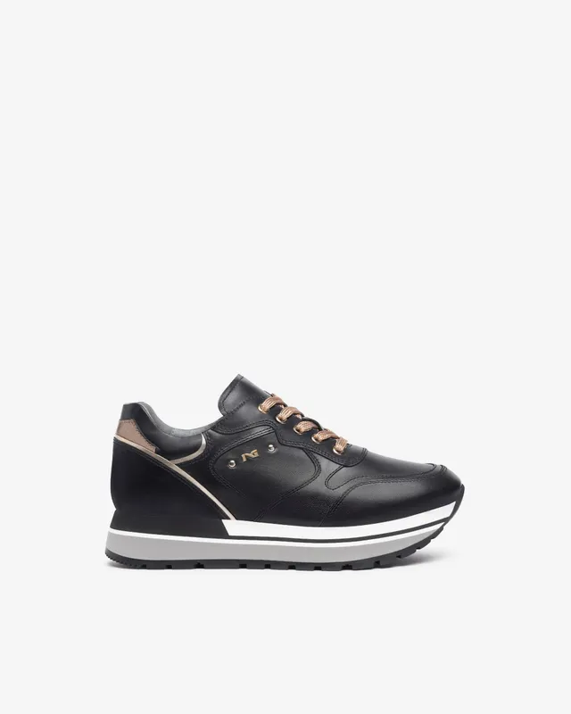 NeroGiardini Sneakers femme cuir DryGo confort