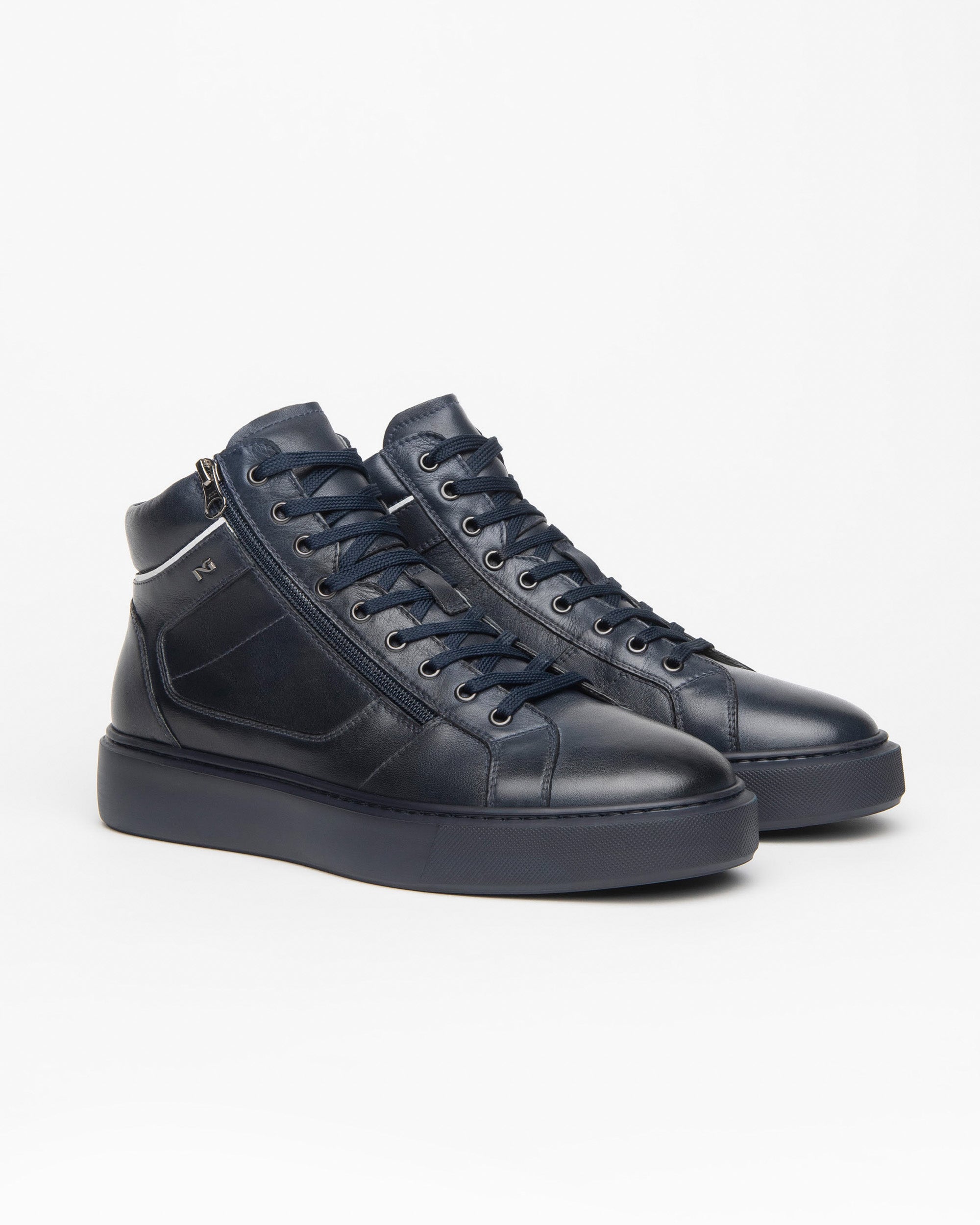 NeroGiardini Sneakers montantes homme cuir DryGo