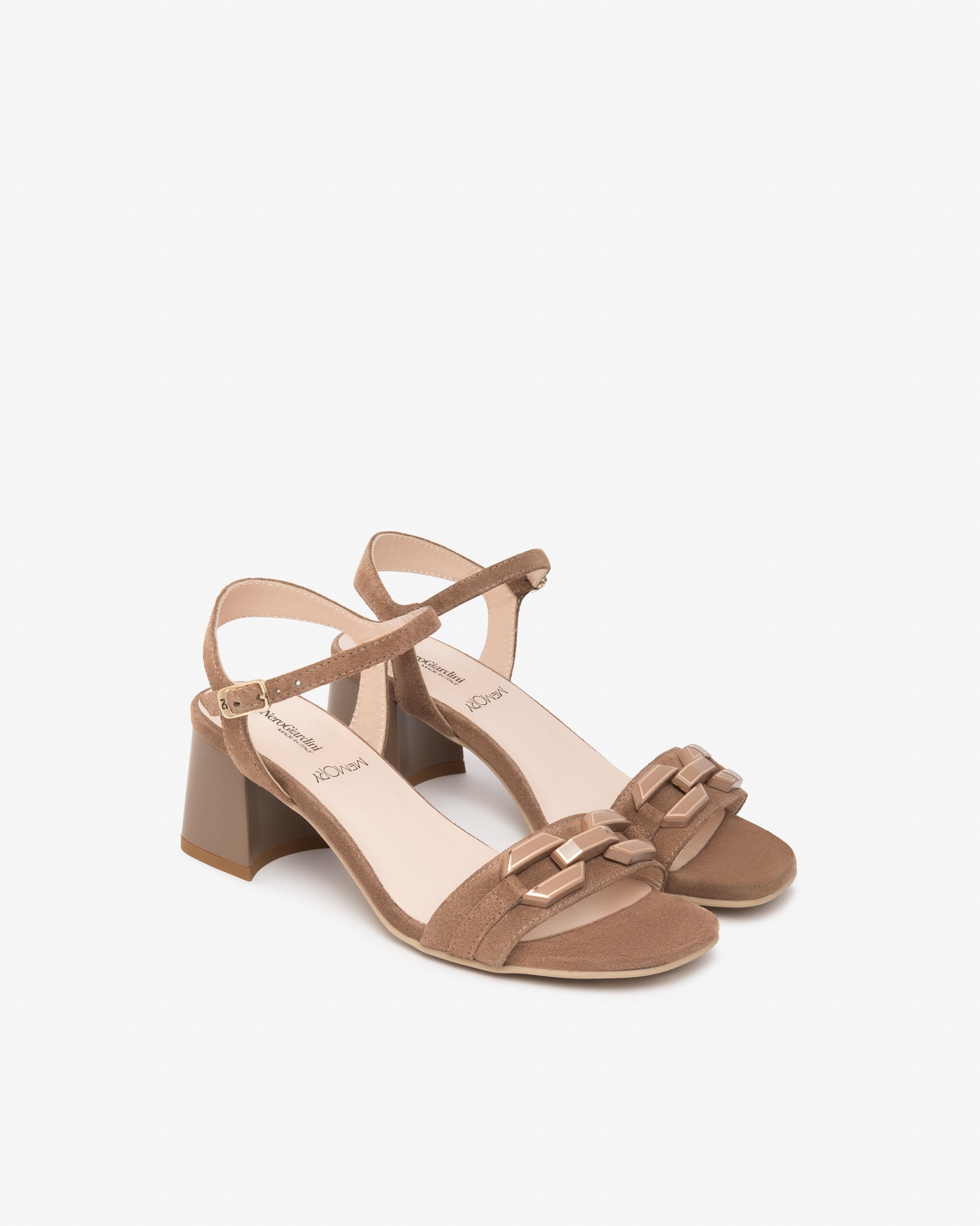 Nerogiardini Sandales Femme Cuir Confort Quotidien