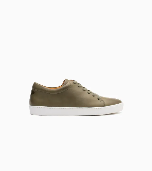 JAK Royal Olive V.S. sneakers cuir vert