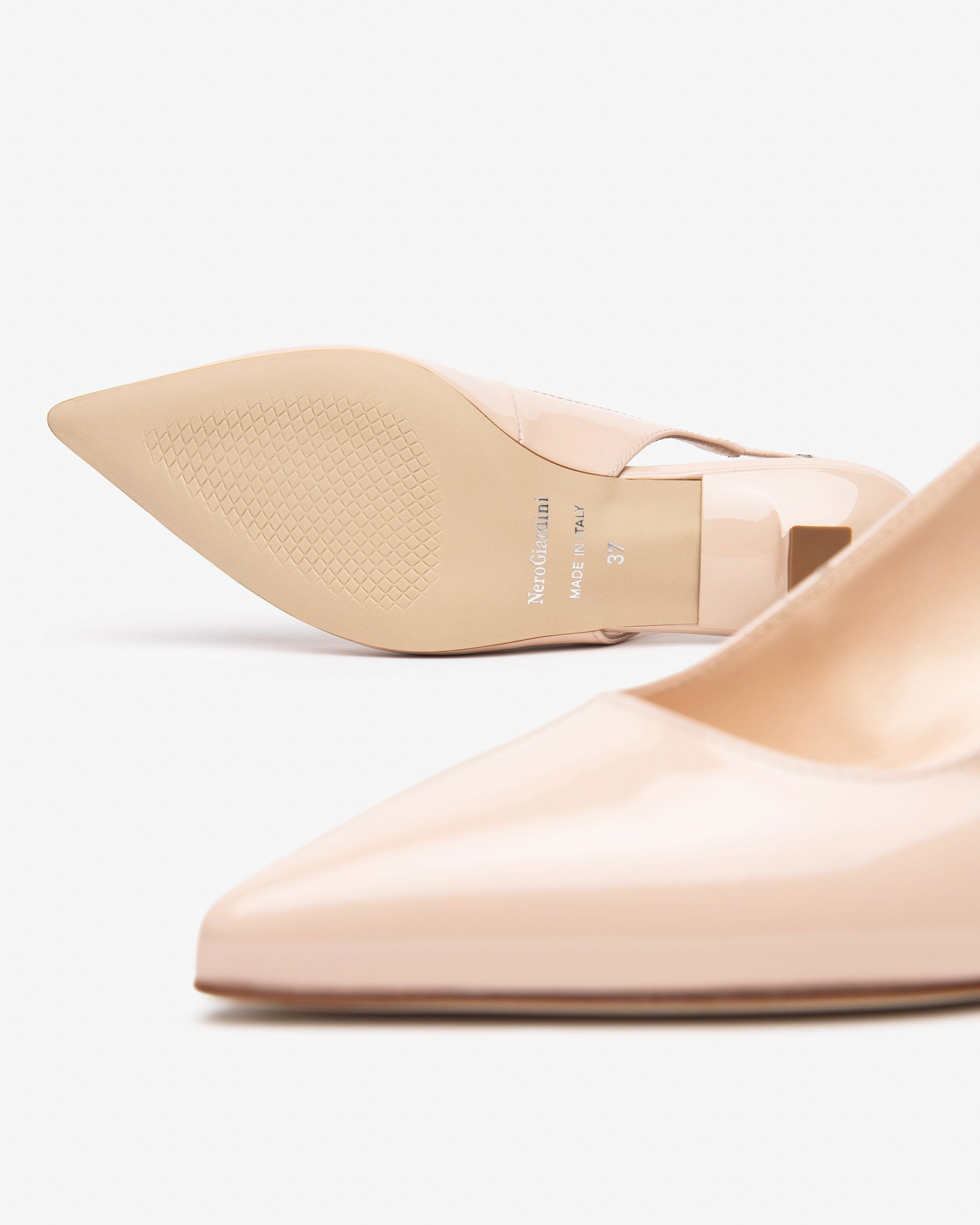 Nerogiardini Slingbacks Femme Cuir Été Confort