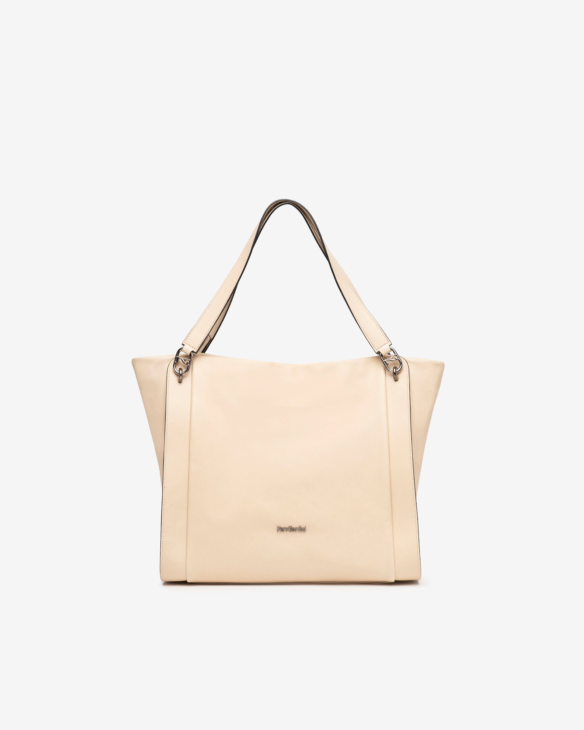 NeroGiardini Sac Épaule Femme Cuir Made in Italy