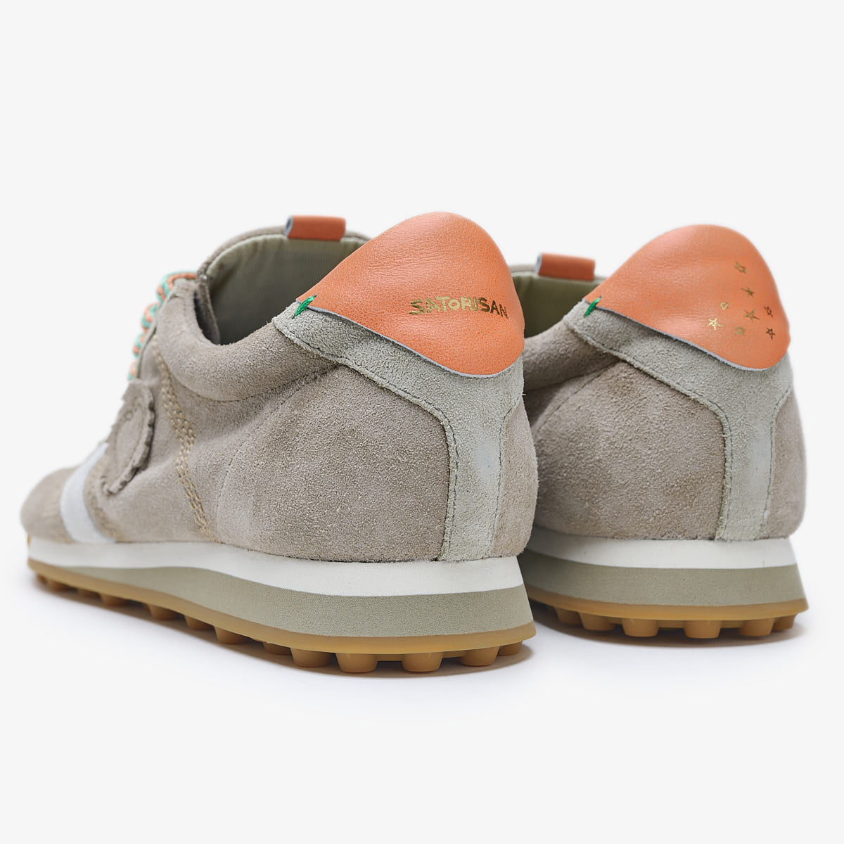 Satorisan Stardust Suede UL baskets Gravel daim