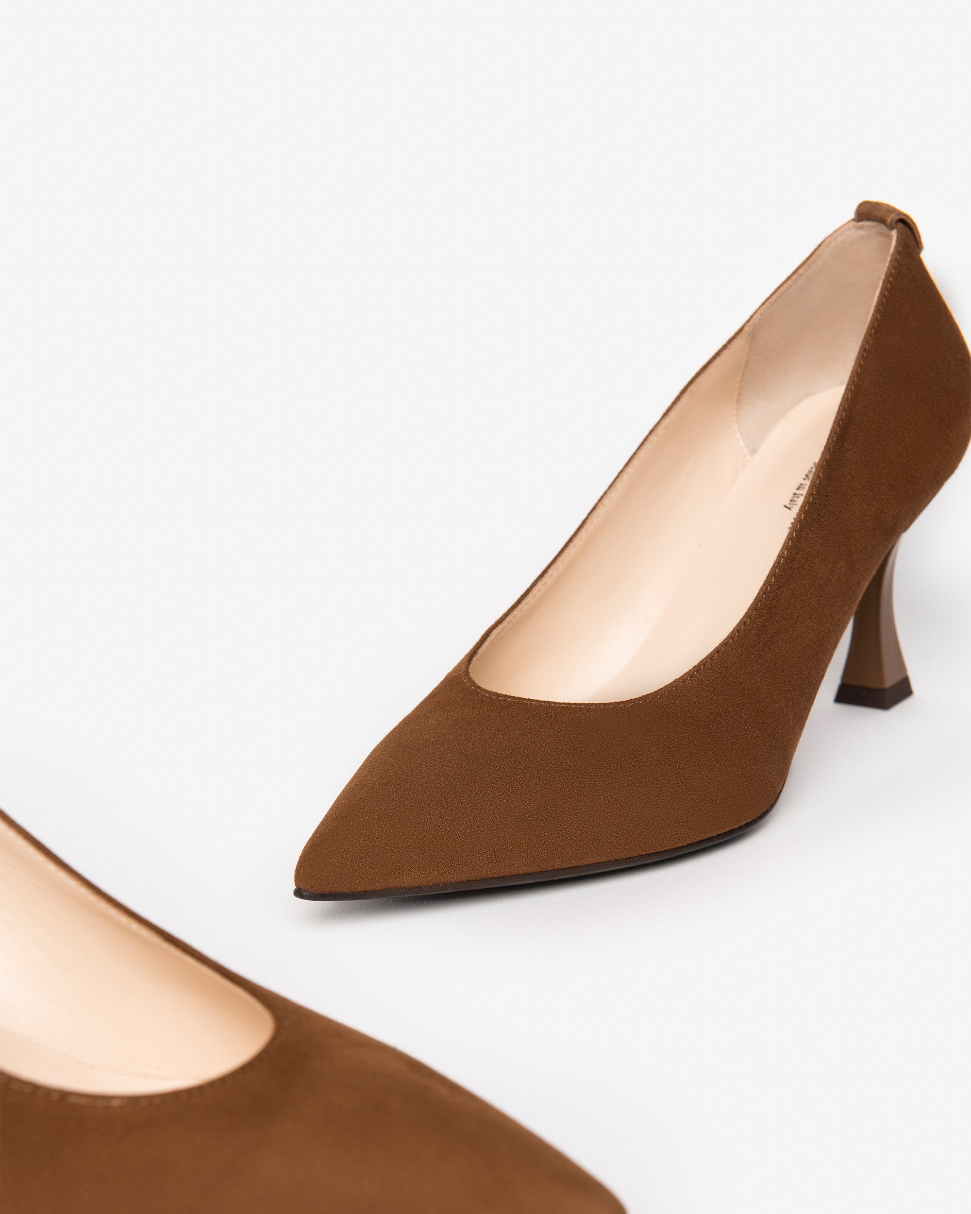 NeroGiardini Escarpins Cuir Velours Femme Confort Italie