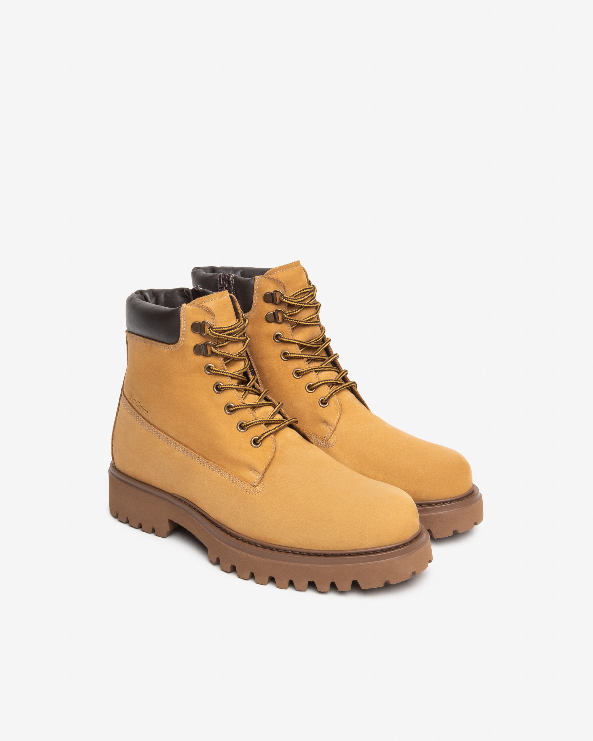 NeroGiardini Bottines homme cuir lacets zip pointure 42