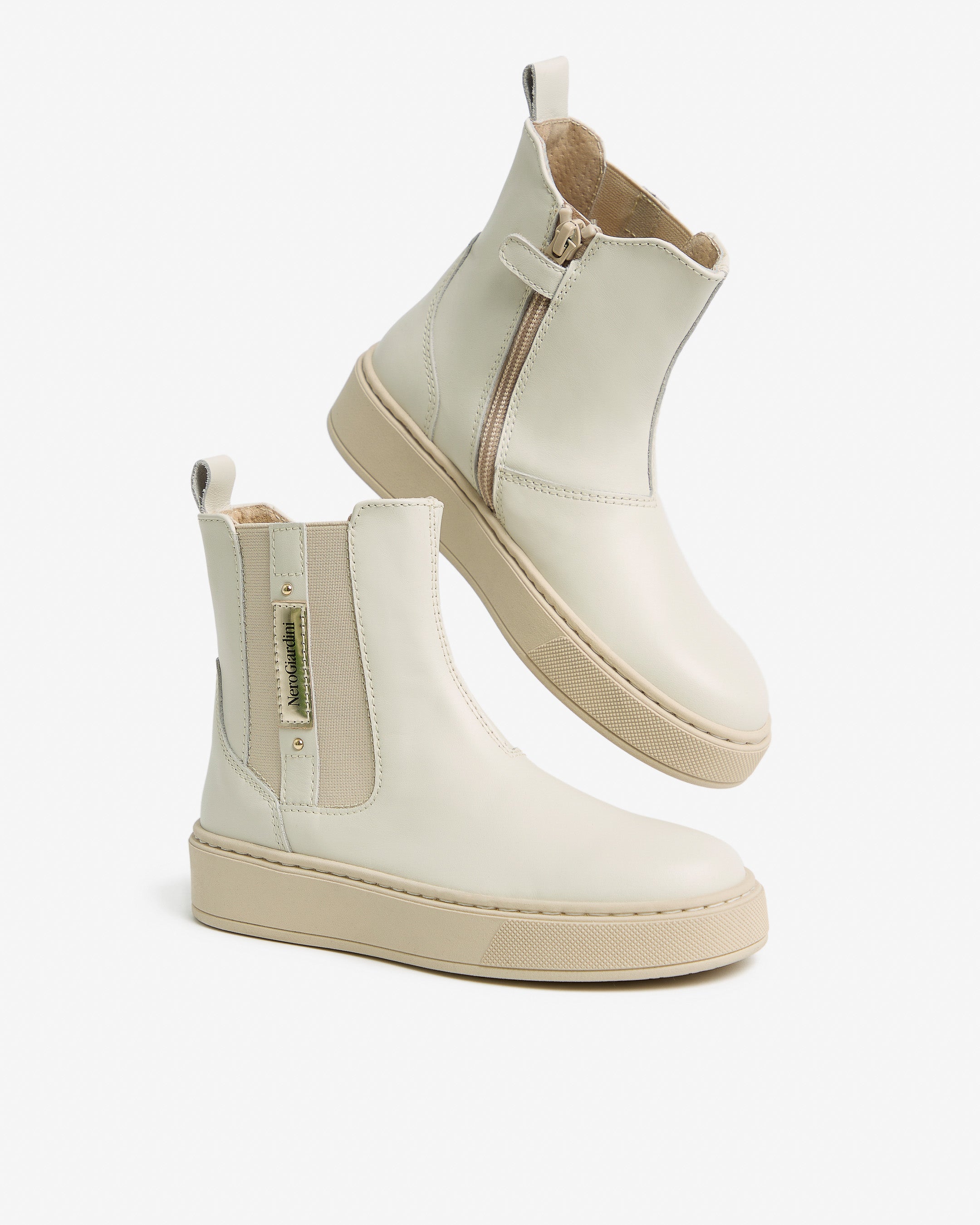 NeroGiardini Bottines Teen bottine fille cuir DryGo