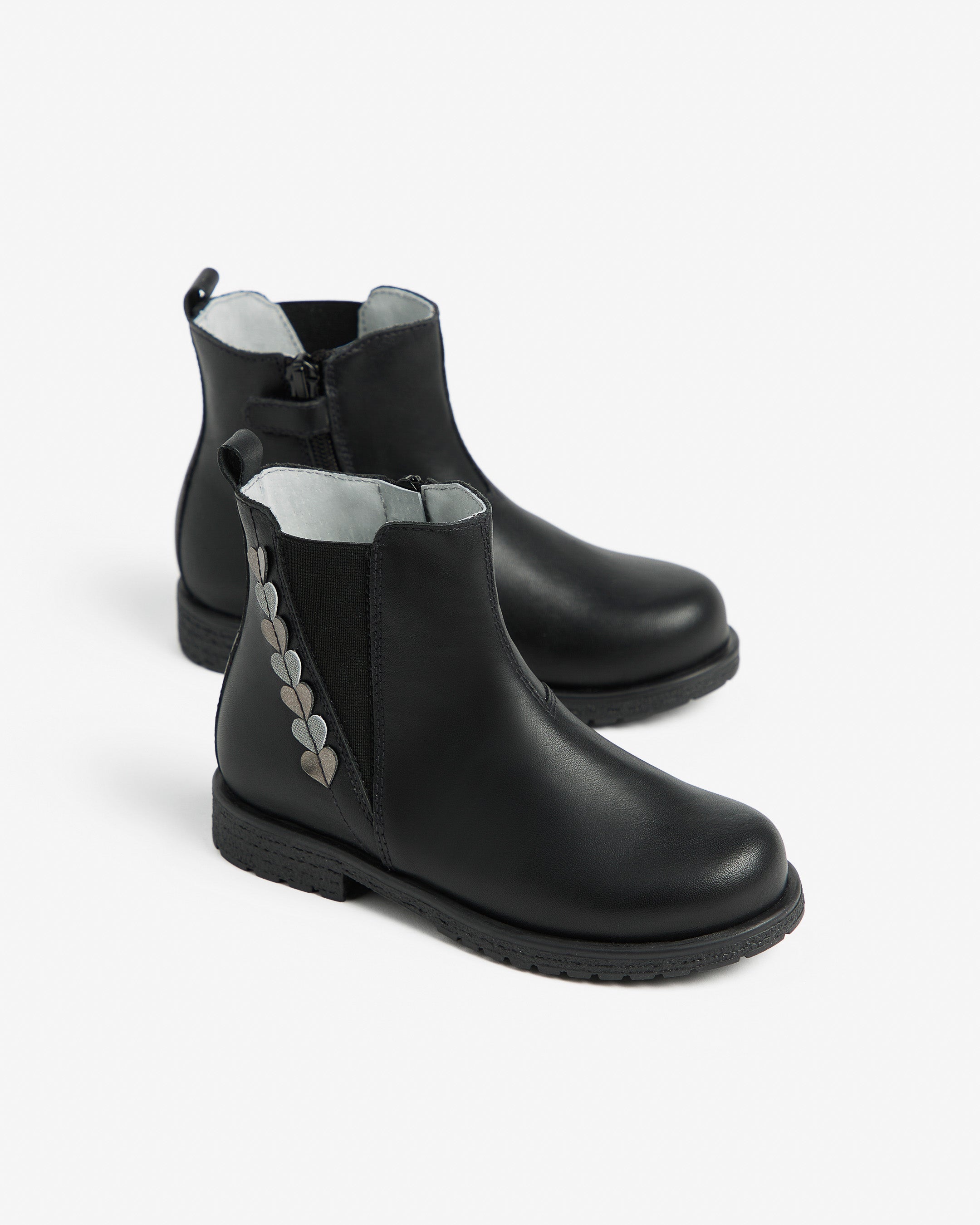 Nerogiardini Bottines Junior Fille Cuir Automne Hiver