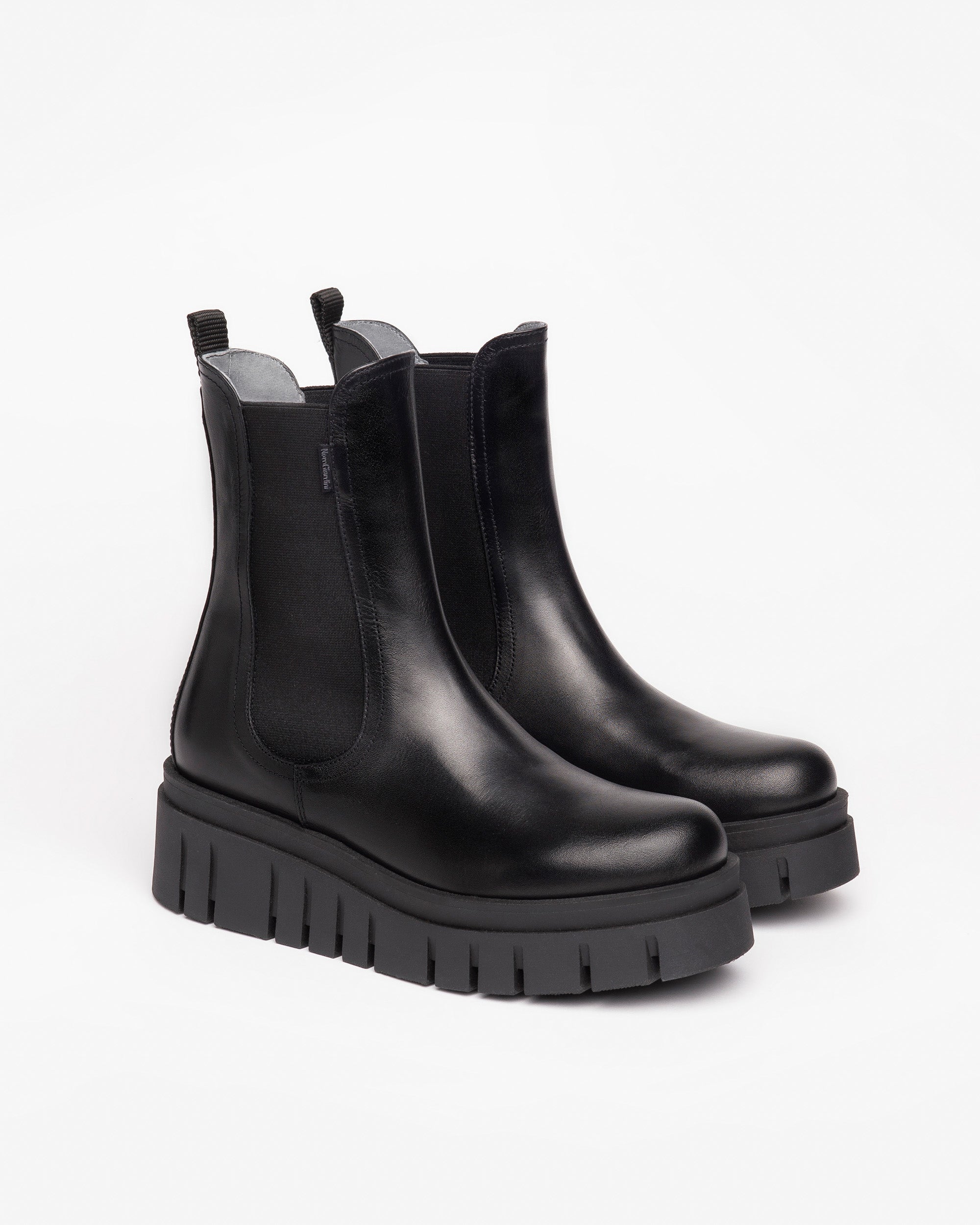 Nerogiardini Bottines Chelsea Femme Cuir