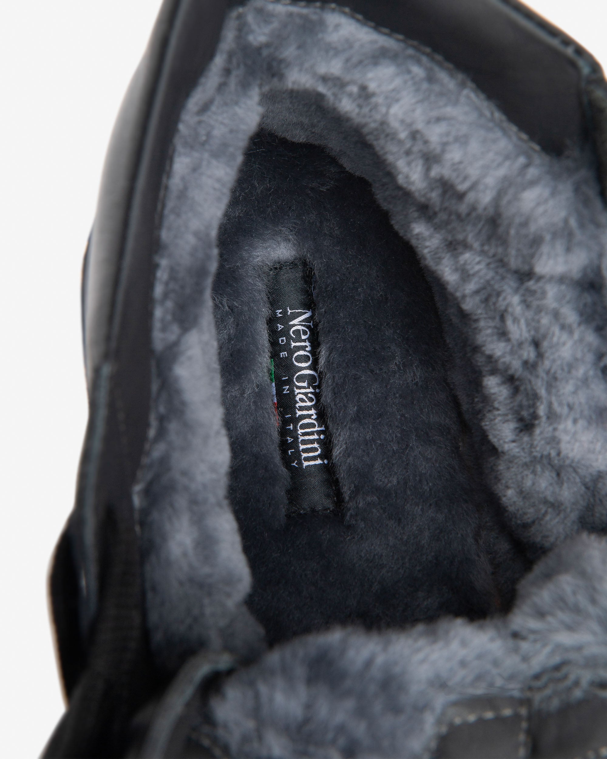 Nerogiardini Sneakers Montantes Homme en Cuir