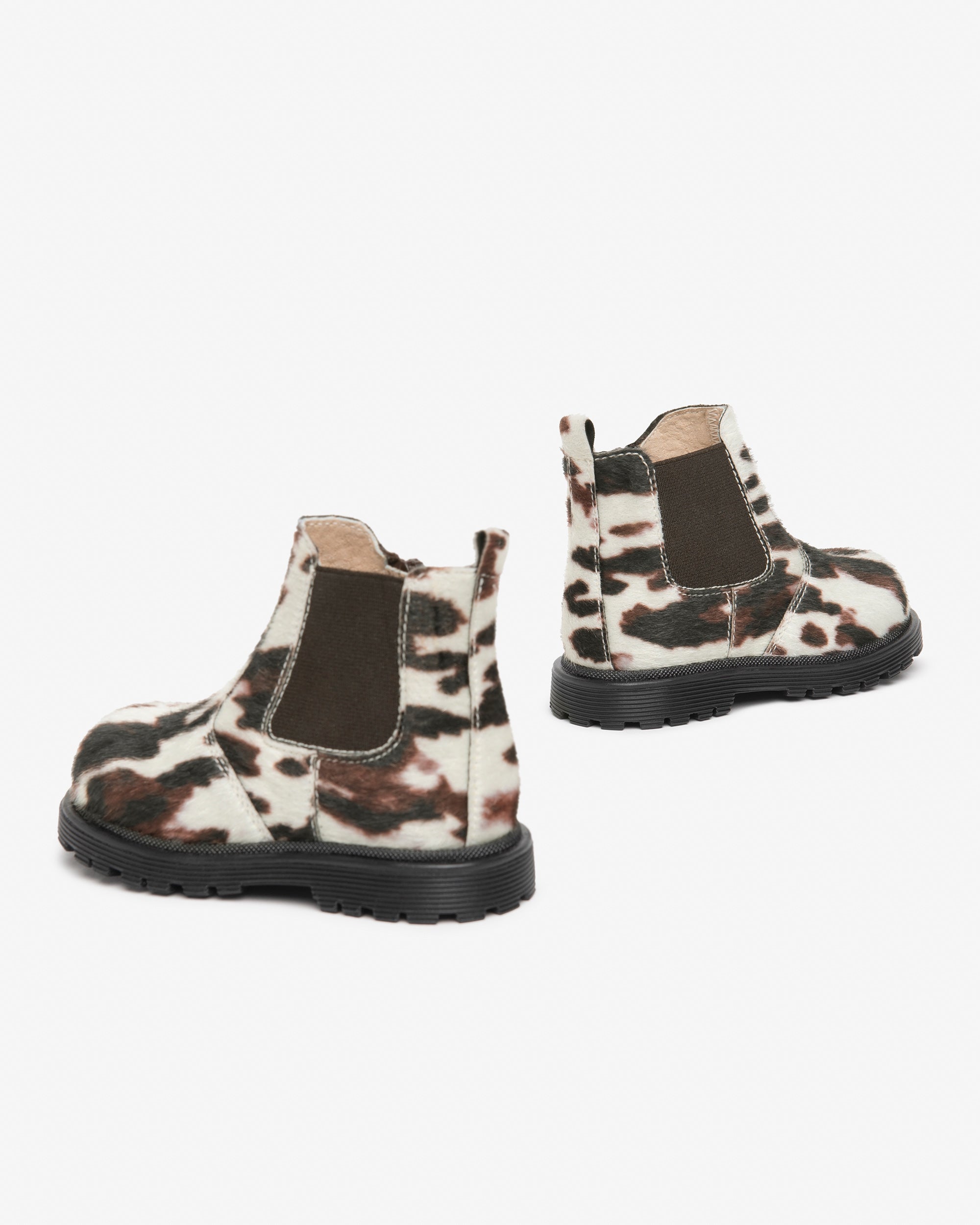 NeroGiardini Bottines Junior Fille Animalier Zip 19-24