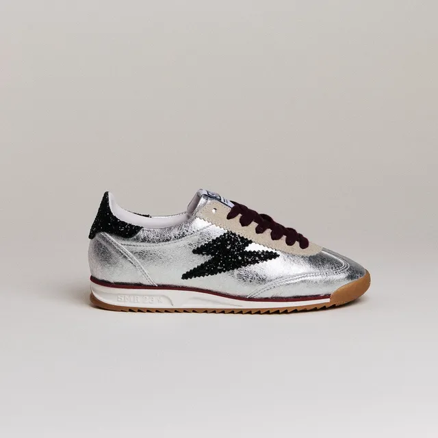 SMR Joyce C134 baskets argent bordeaux pointure 36-40