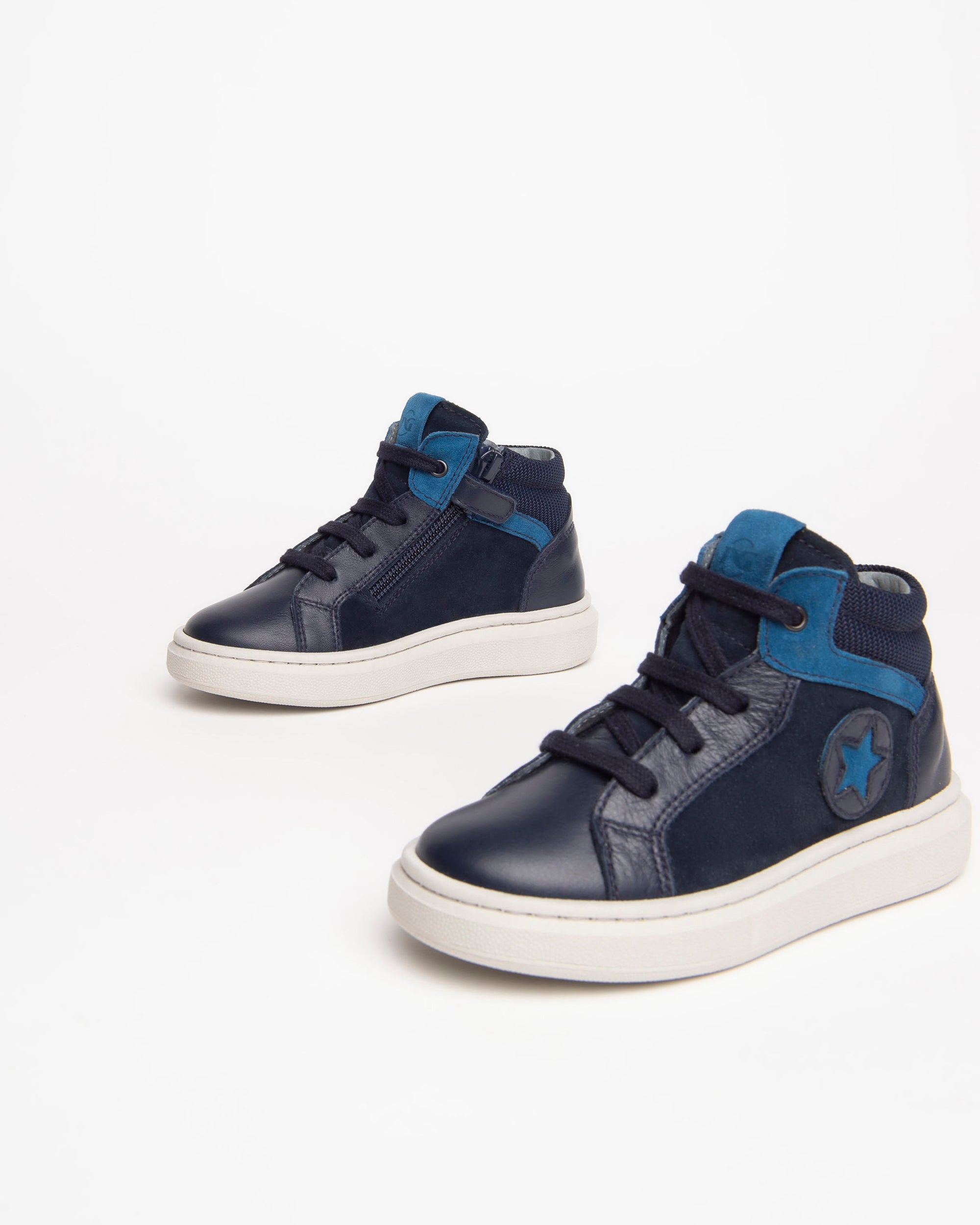 NeroGiardini Sneakers Baskets Garçon Cuir Zip Pointure 20-30