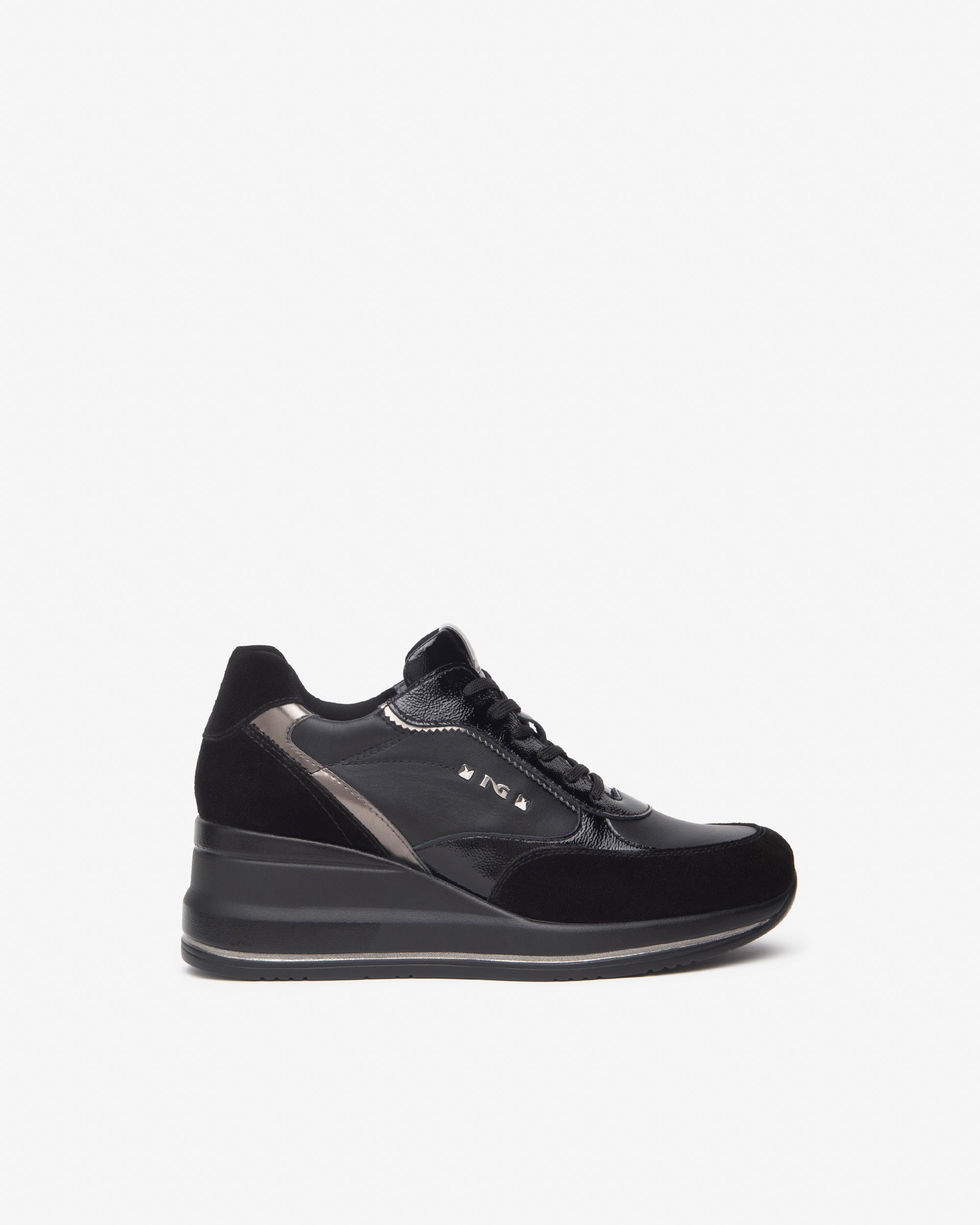 NeroGiardini Sneakers Femme Velours Vernis 38 Comfy