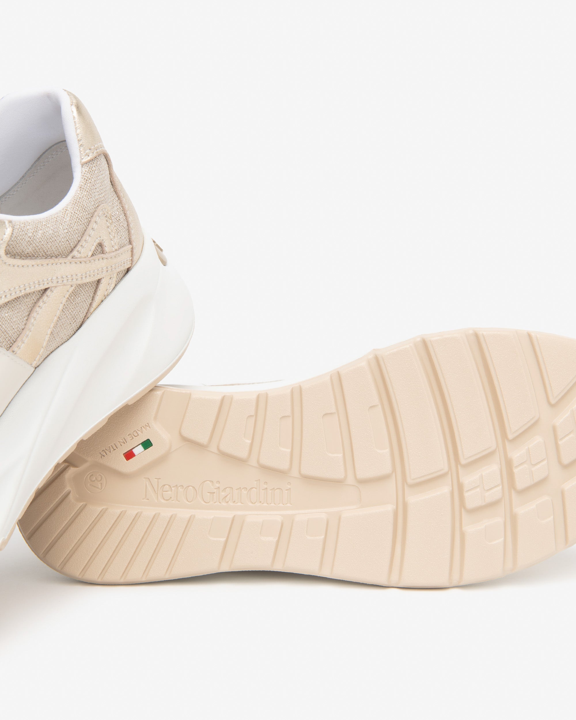 NeroGiardini Sneakers Femme Cuir Tissu DryGo 37