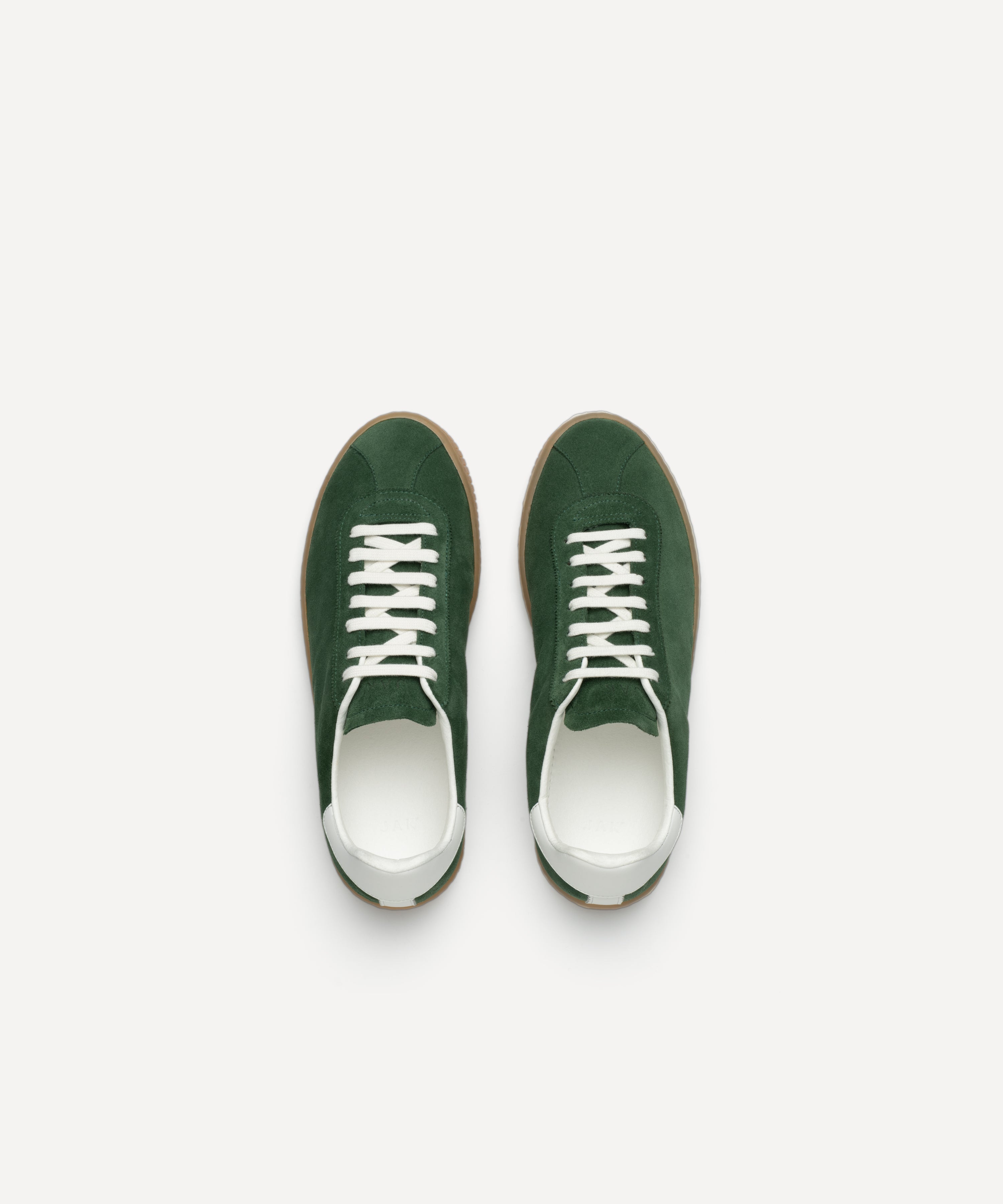 JAK Flow sneakers homme daim vert forêt 43
