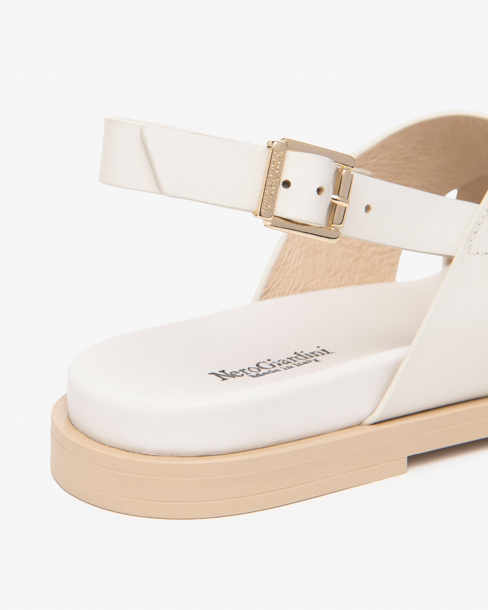 Nerogiardini Sandales Femme Cuir Italie Confort