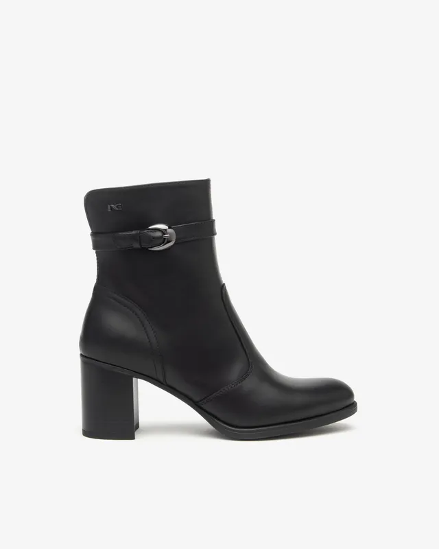 NeroGiardini Bottines Femme en Cuir Confort Hiver
