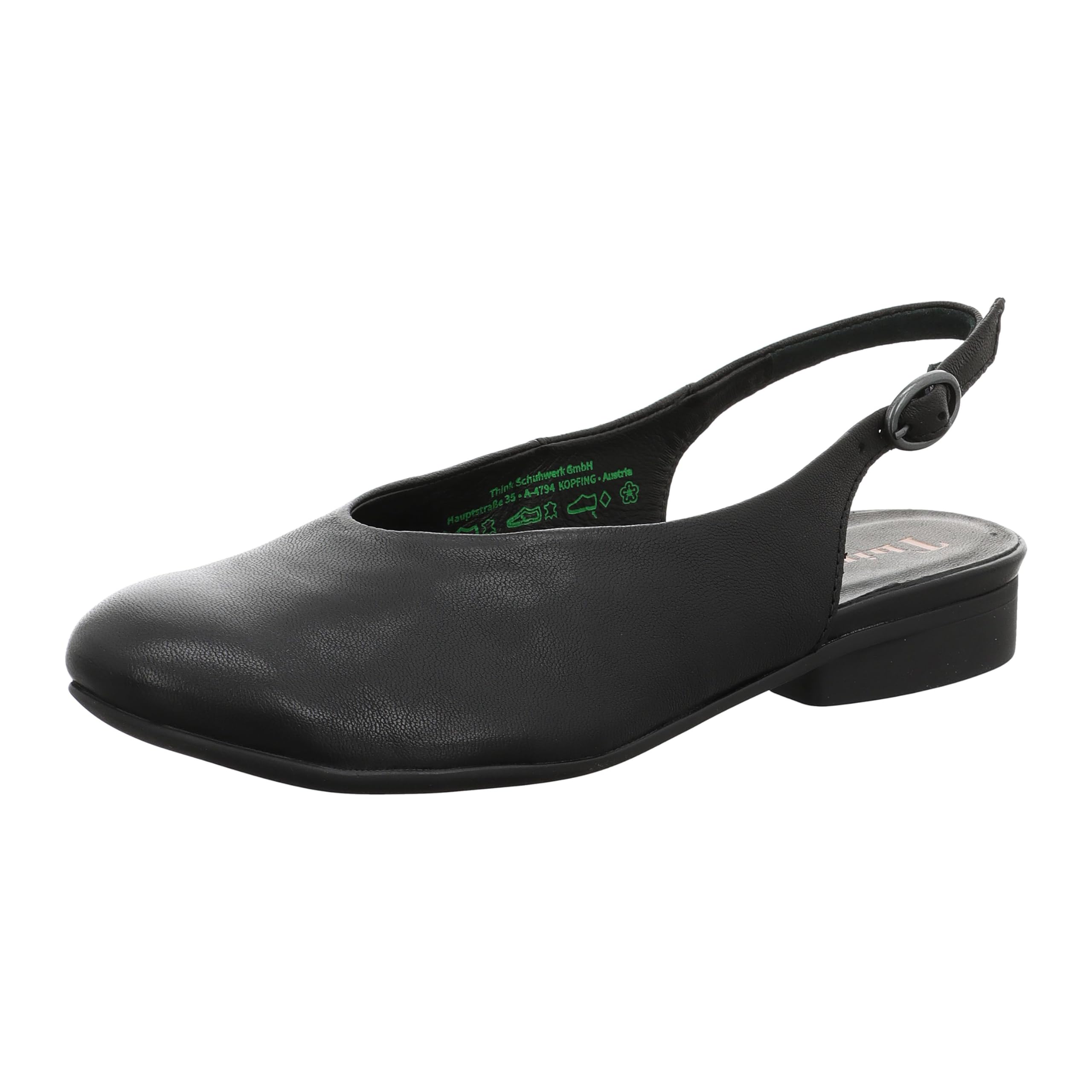 Think Guad2 Mocassin Femme Noir 38 EU Cuir