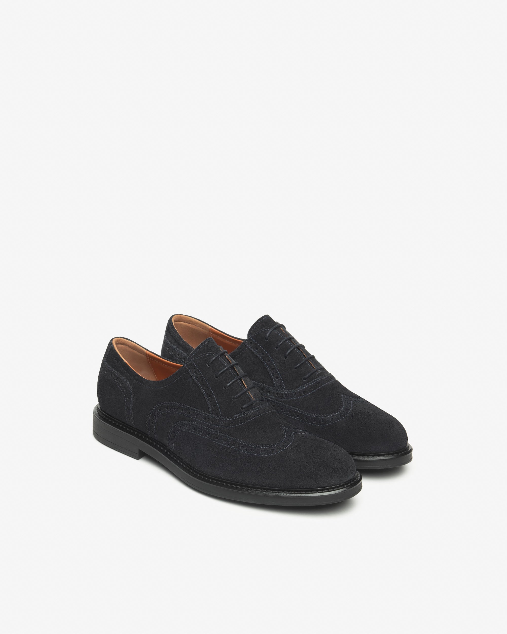 Nerogiardini Chaussures à Lacets Homme Velours Ville