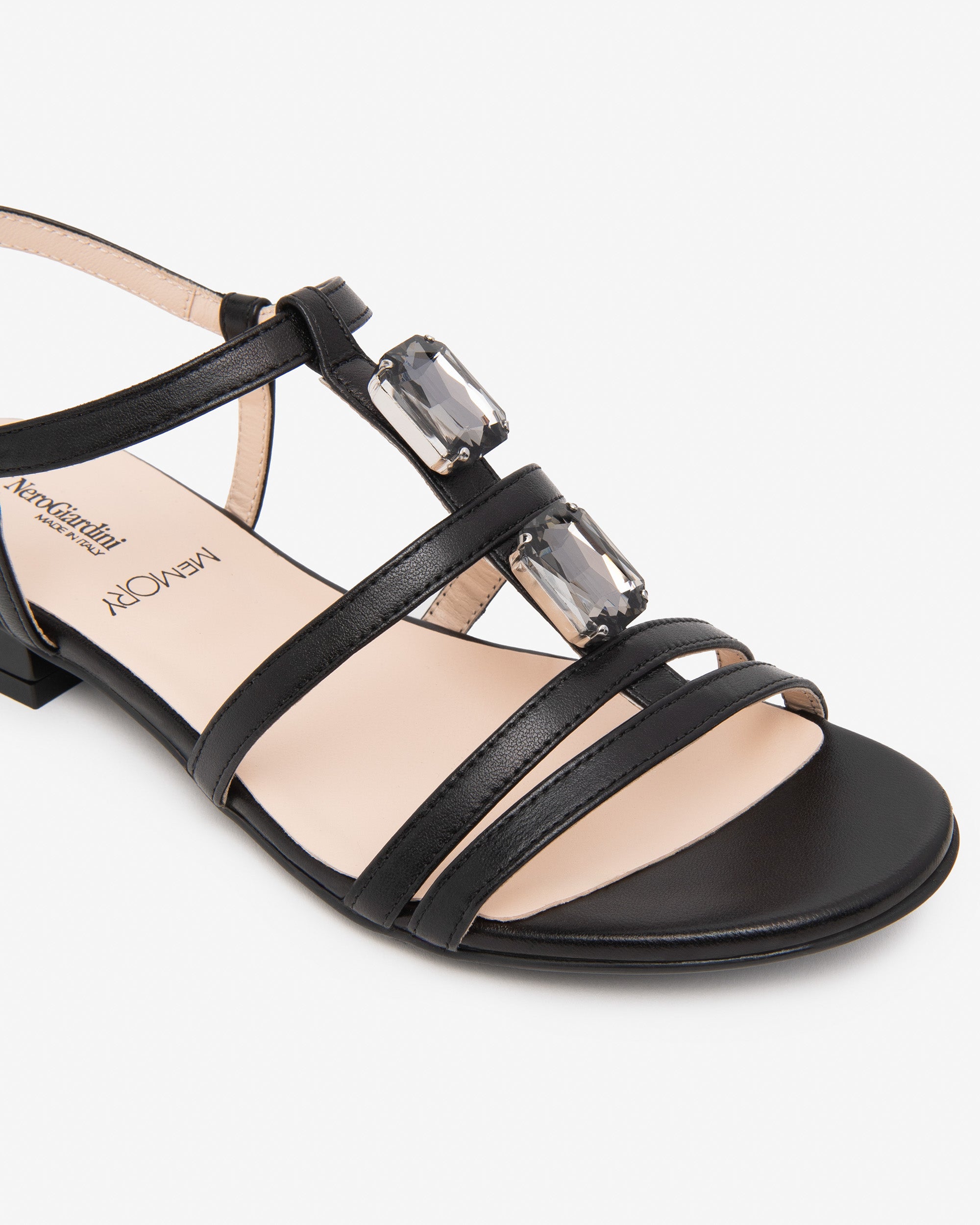 NeroGiardini Sandales Femme Cuir Confort Été 38