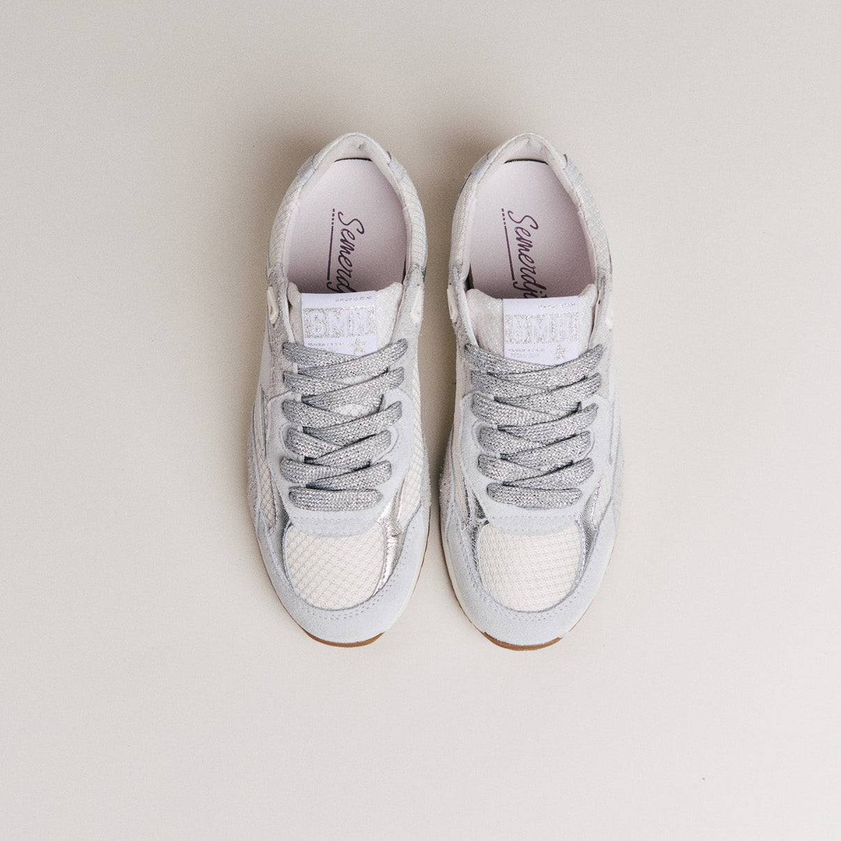 SMR Greta D402 baskets blanc pointure 38 cuir