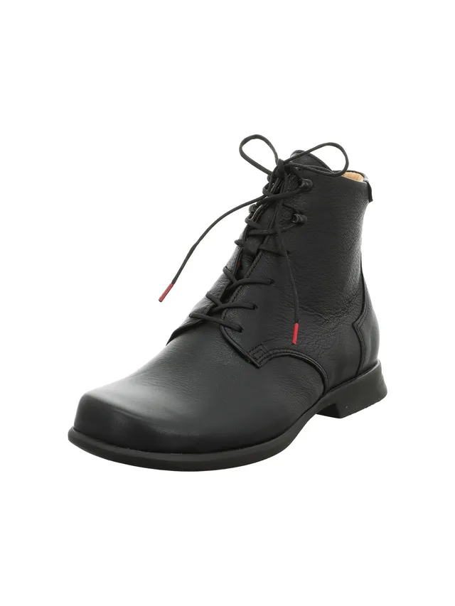 Think Pensa bottine femme noir cuir semelle amovible