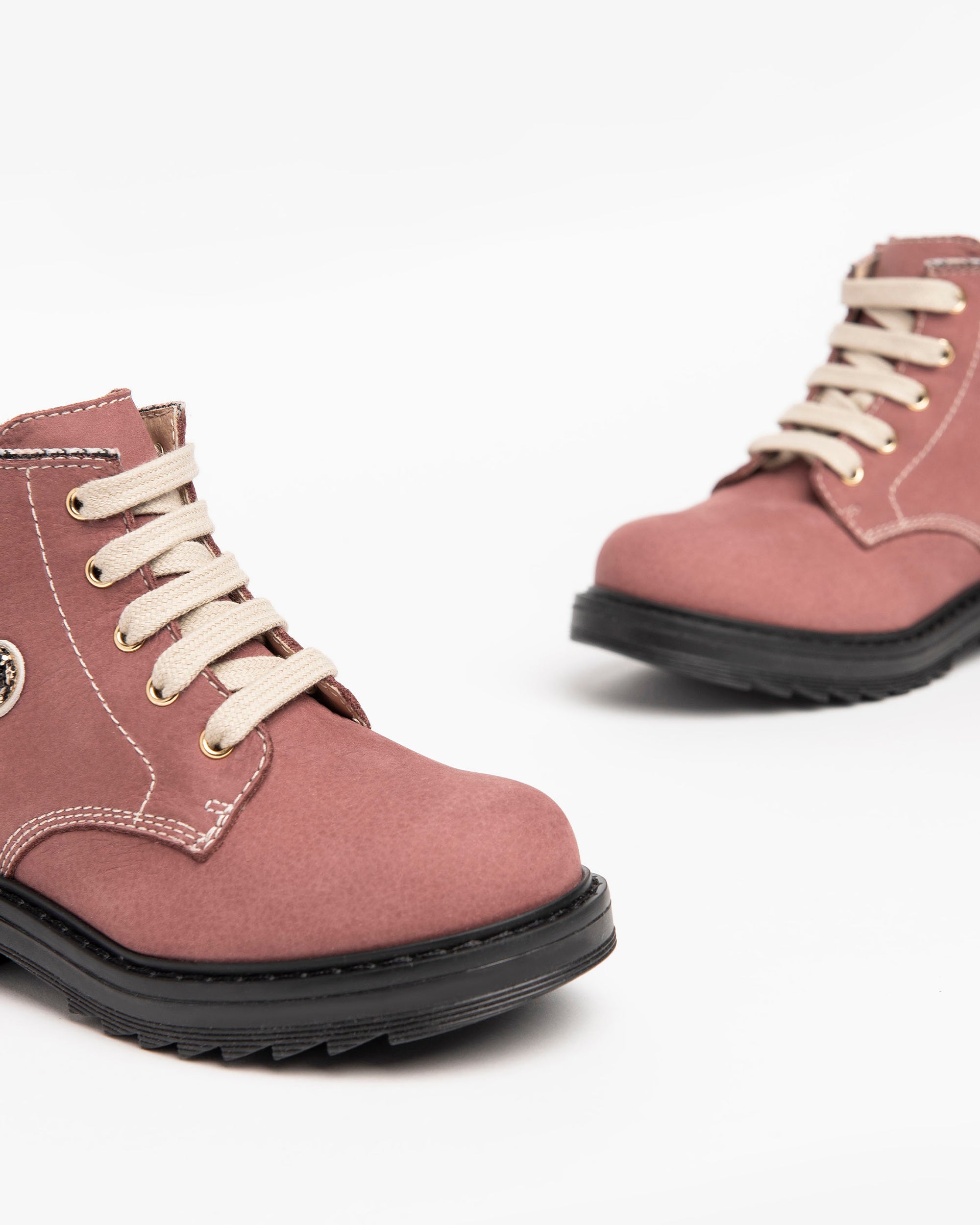 Nerogiardini Bottines Fille Cuir Zip Semelle Légère