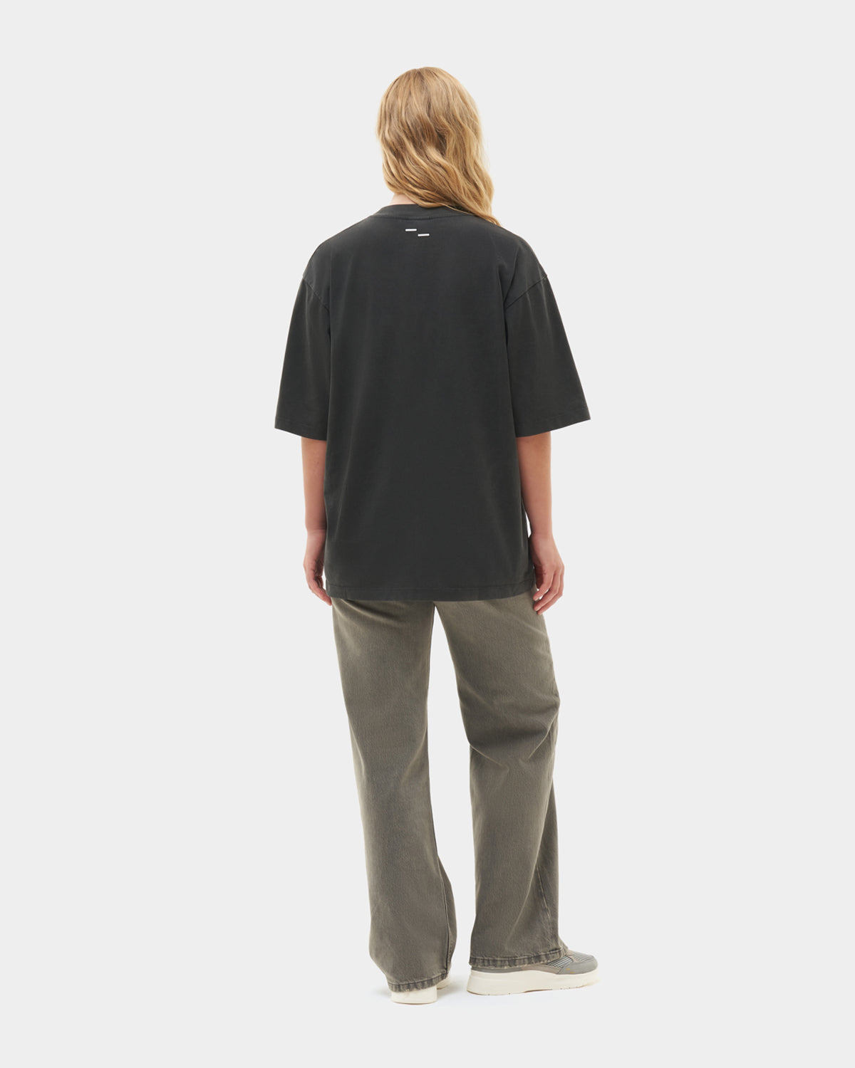 Filling Pieces T-Shirt Boxy Vintage Black t-shirt noir coton