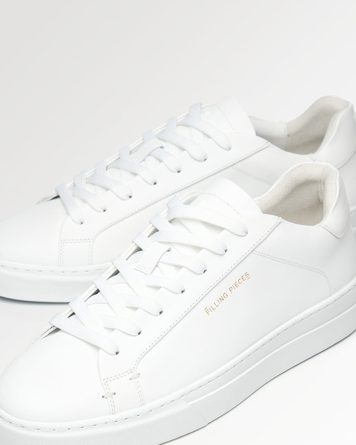 Filling Pieces Tiebreak Core sneakers cuir All White homme