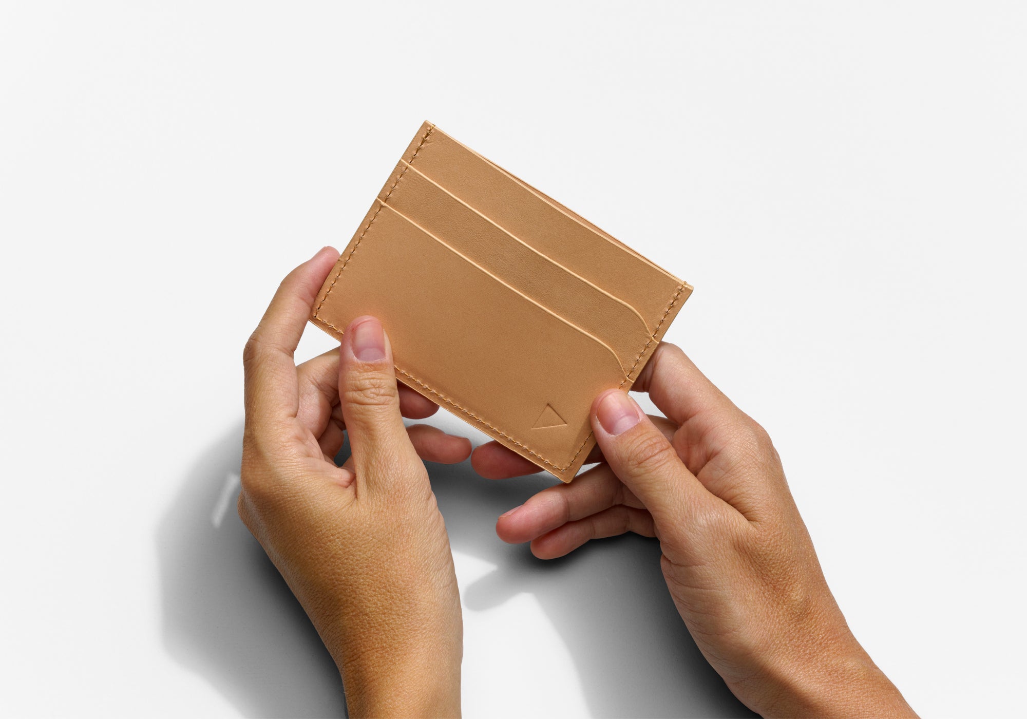 JAK CH01 Natural porte-cartes cuir naturel