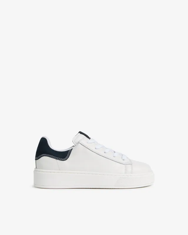 NeroGiardini Sneakers Teen Garçon Cuir Velours Confort DryGo