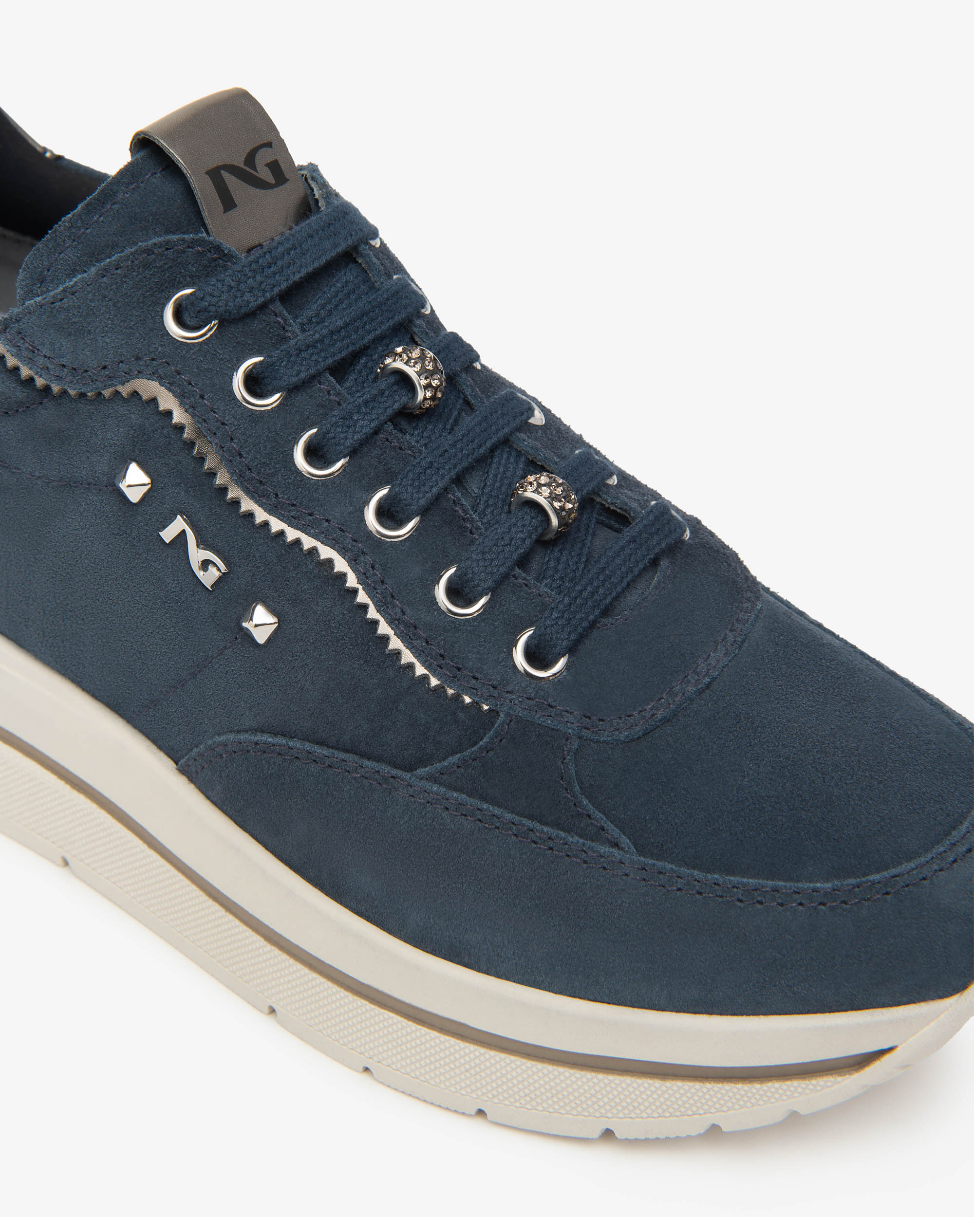 NeroGiardini Sneakers Femme Cuir Velours Memory Taille 38