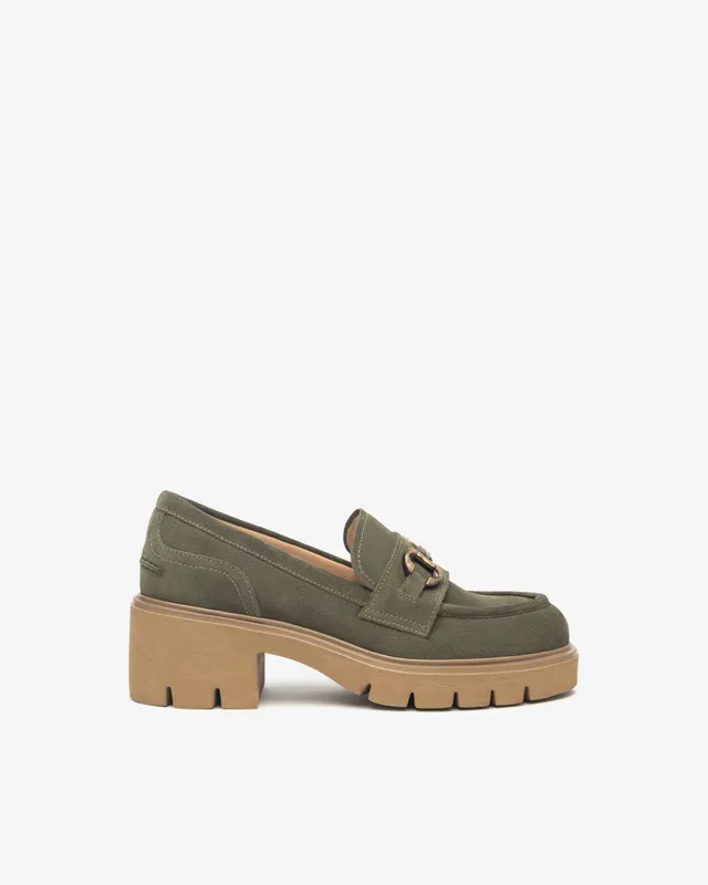 NeroGiardini Mocassins velours femme talon 60 mm