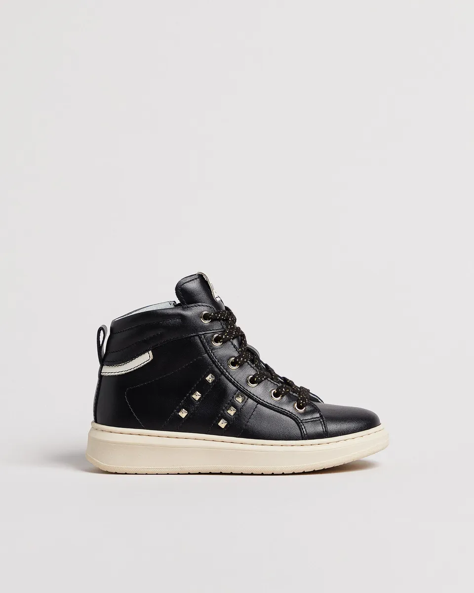 Nerogiardini Sneakers Teen Fille Cuir Baskets Automne-Hiver