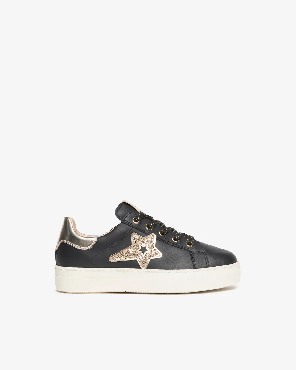 Nerogiardini Sneakers Fille Cuir Paillettes Pointure 34