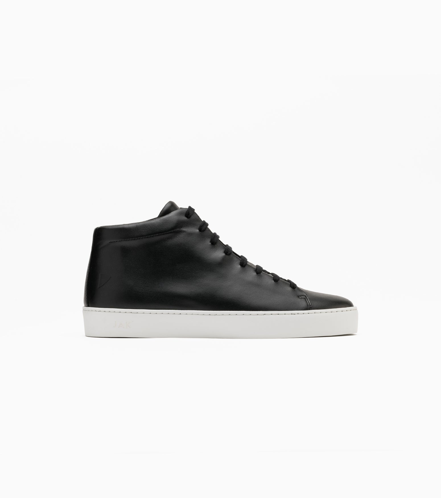 JAK Royal Hi Sneakers Montantes Cuir Noir