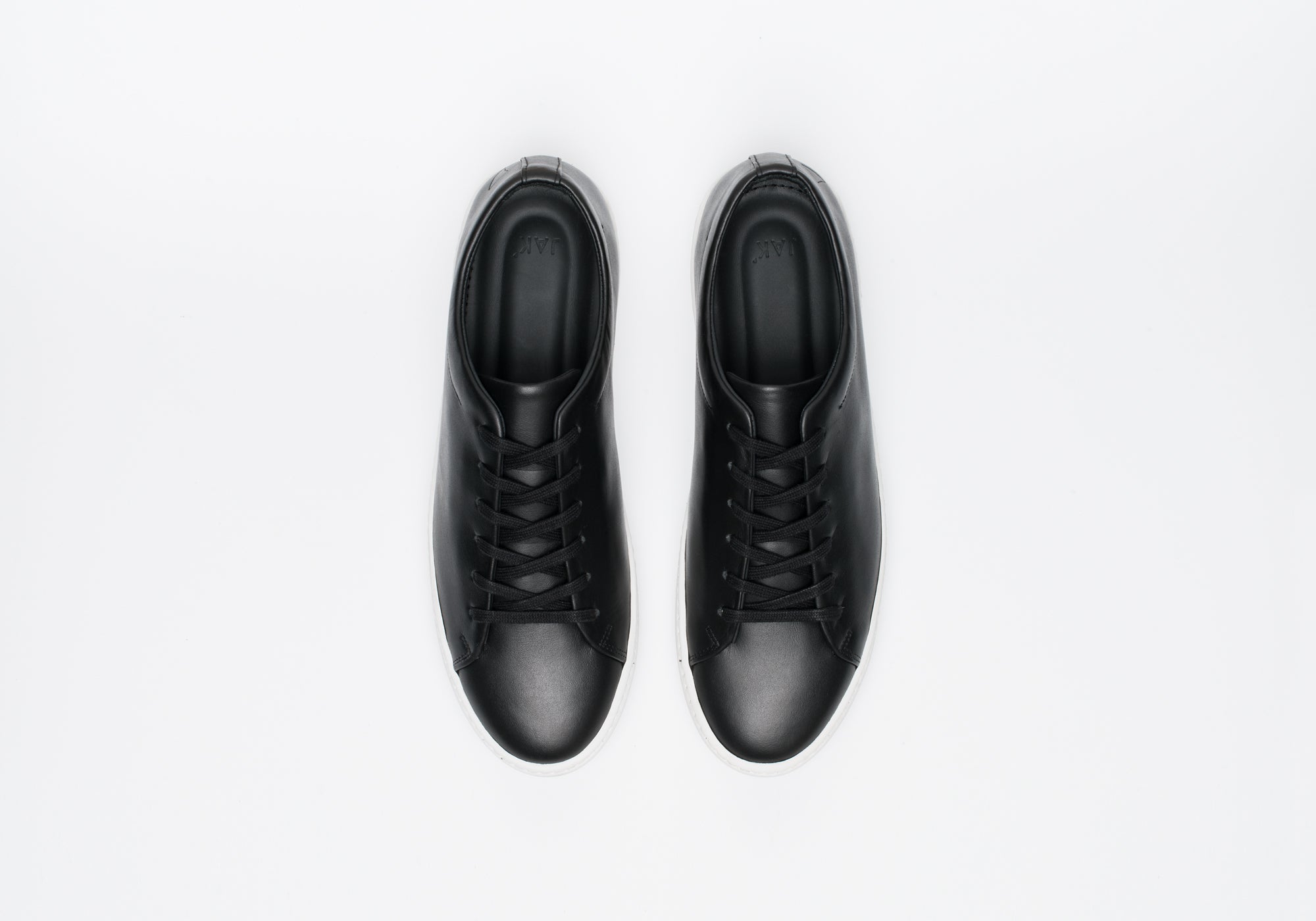JAK Royal sneakers cuir noir plein grain