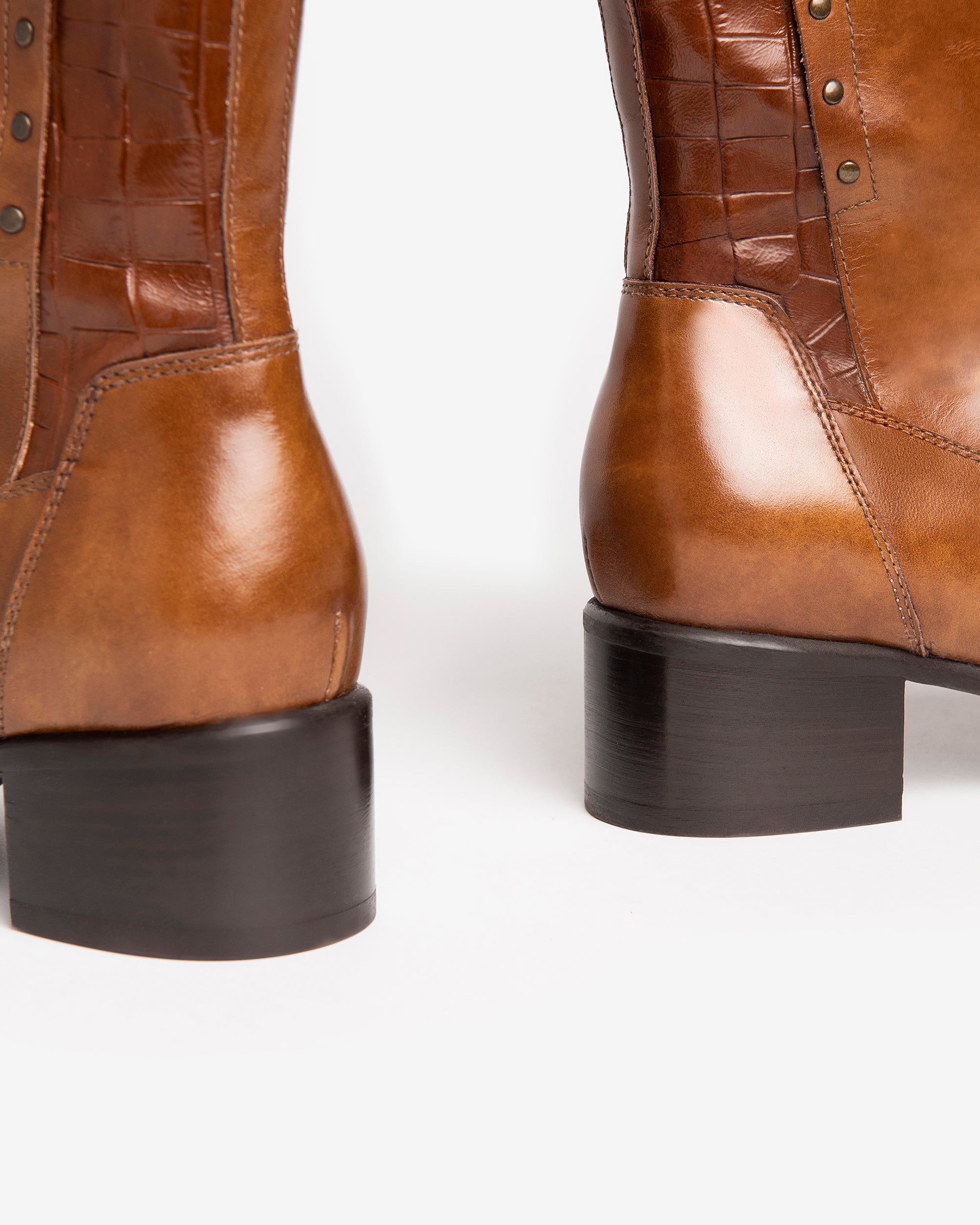 NeroGiardini Bottes Femme en Cuir Bottes Hiver DryGo