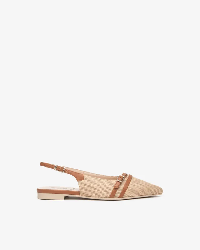 NeroGiardini Slingbacks slingbacks femme tissu cuir bureau