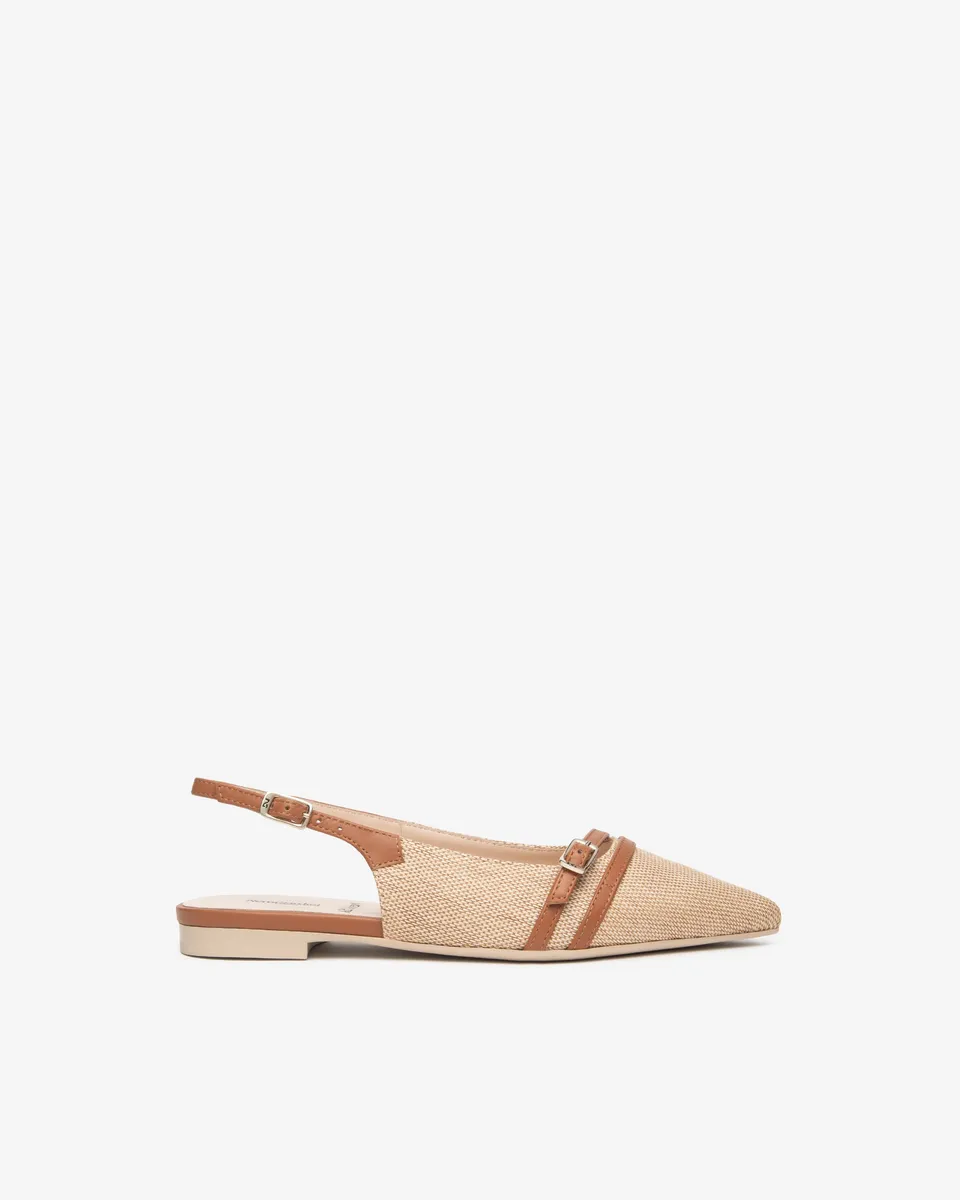 NeroGiardini Slingbacks slingbacks femme tissu cuir bureau
